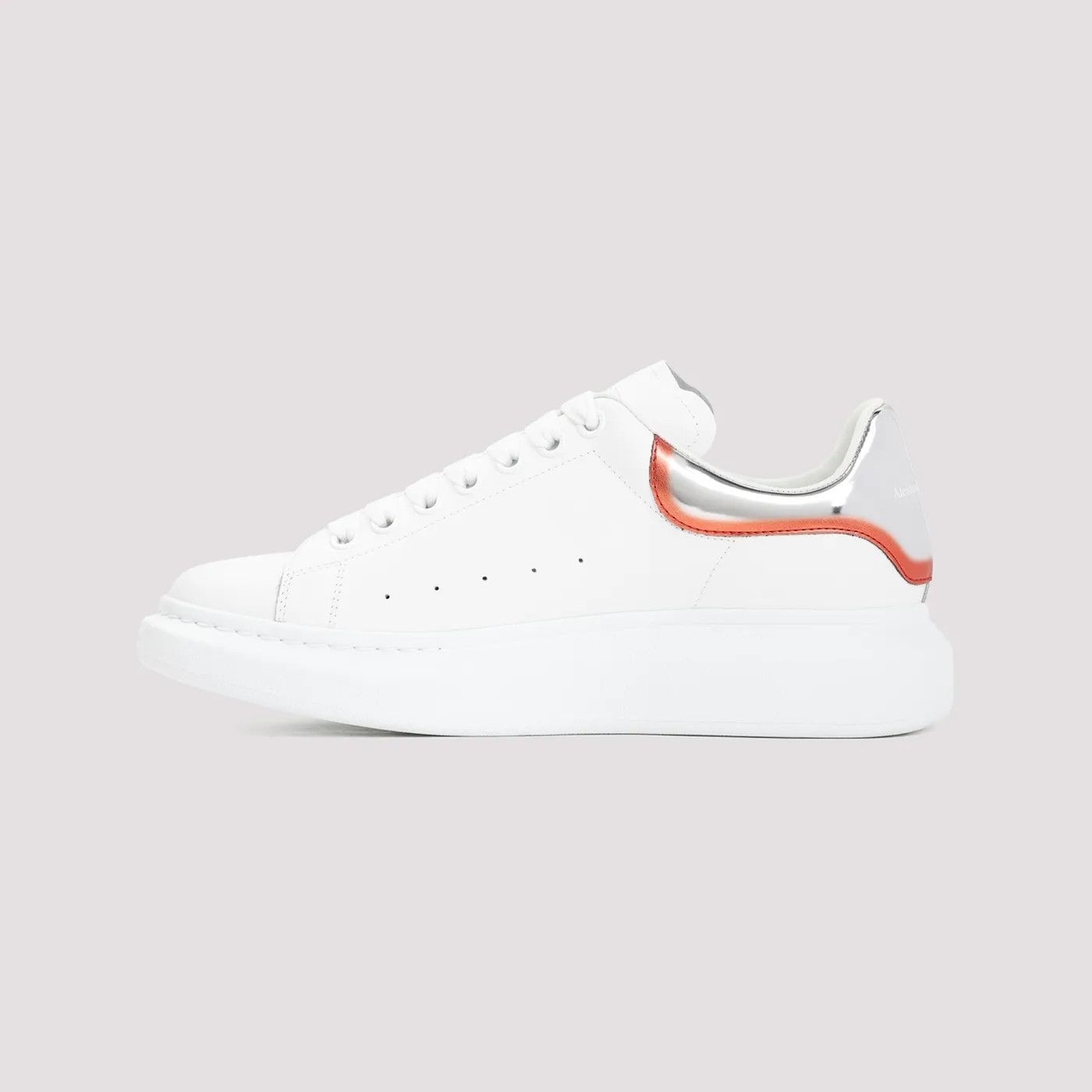 Alexander McQueen o1w1db10725 Oversized Sneaker in White Size US 10 / EU 43 - 2 Thumbnail