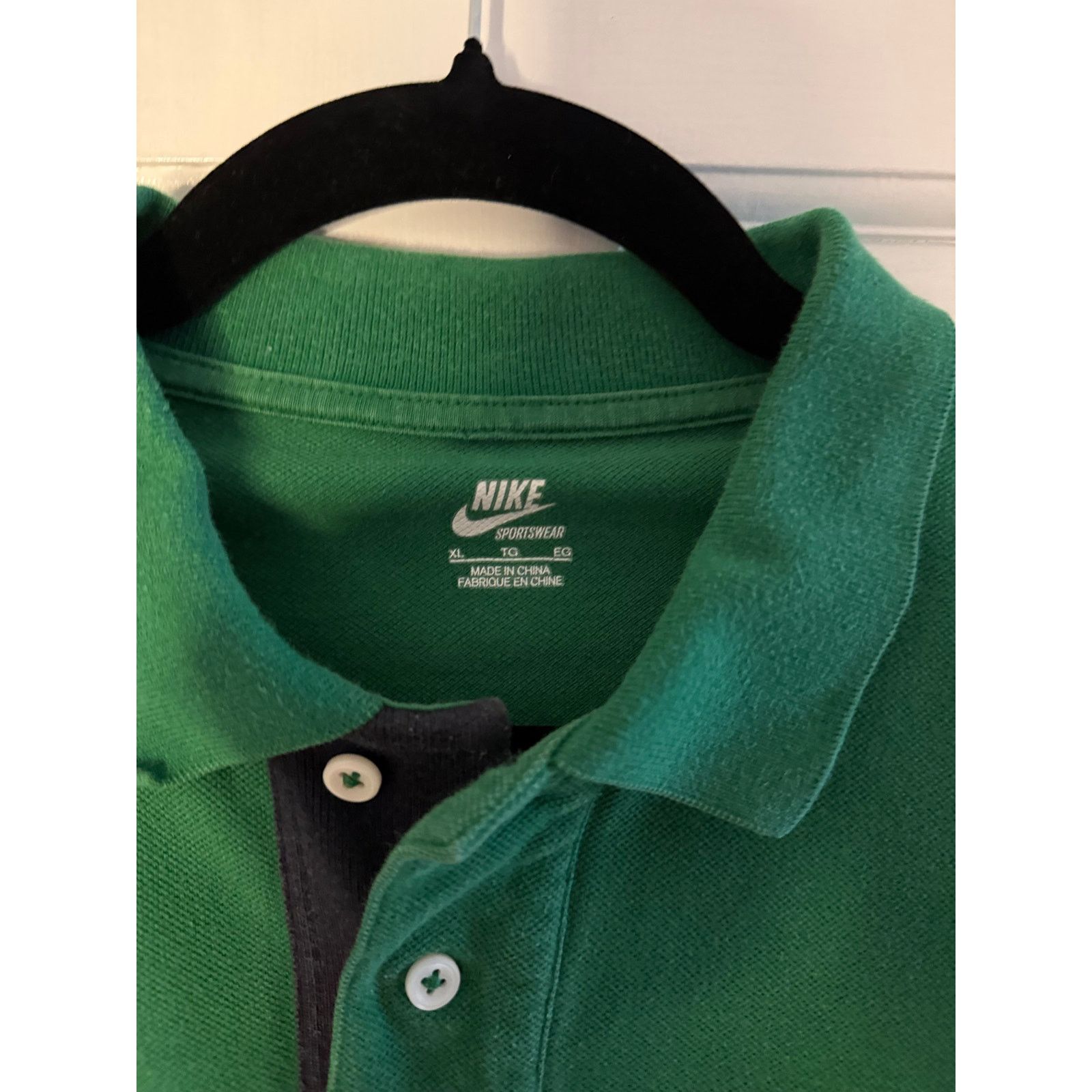 Nike Vintage Nike Golf Polo with Golf Shoe Emblem Size - X-Large Size US XL / EU 56 / 4 - 4 Thumbnail