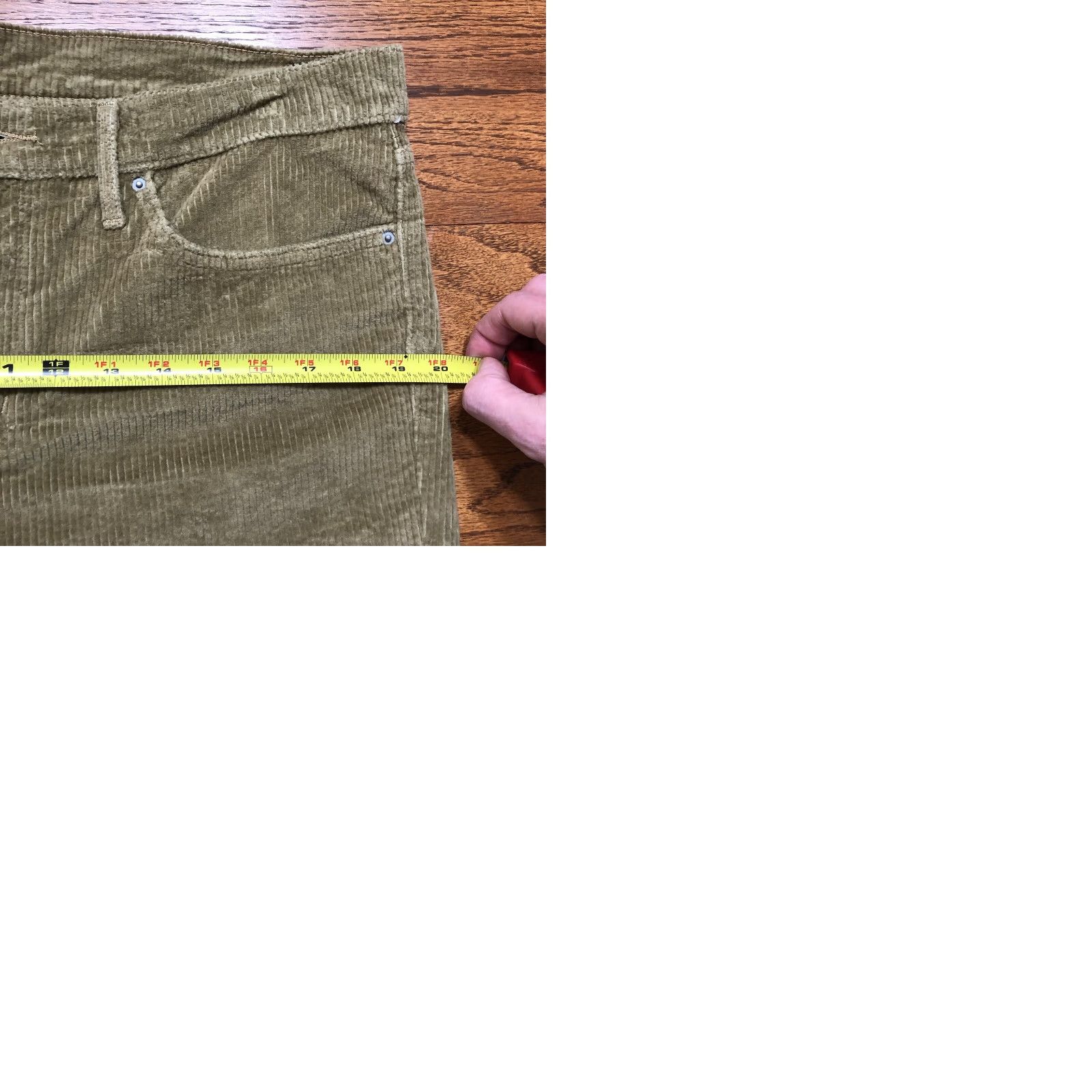 Levi's Levi's 311 Shaping Skinny Corduroy Pants Womens Chino Flat Front Regular Inseam 30 Brown 33 X 30 Vintage No Size 24" / US 00 / IT 34 - 10 Thumbnail