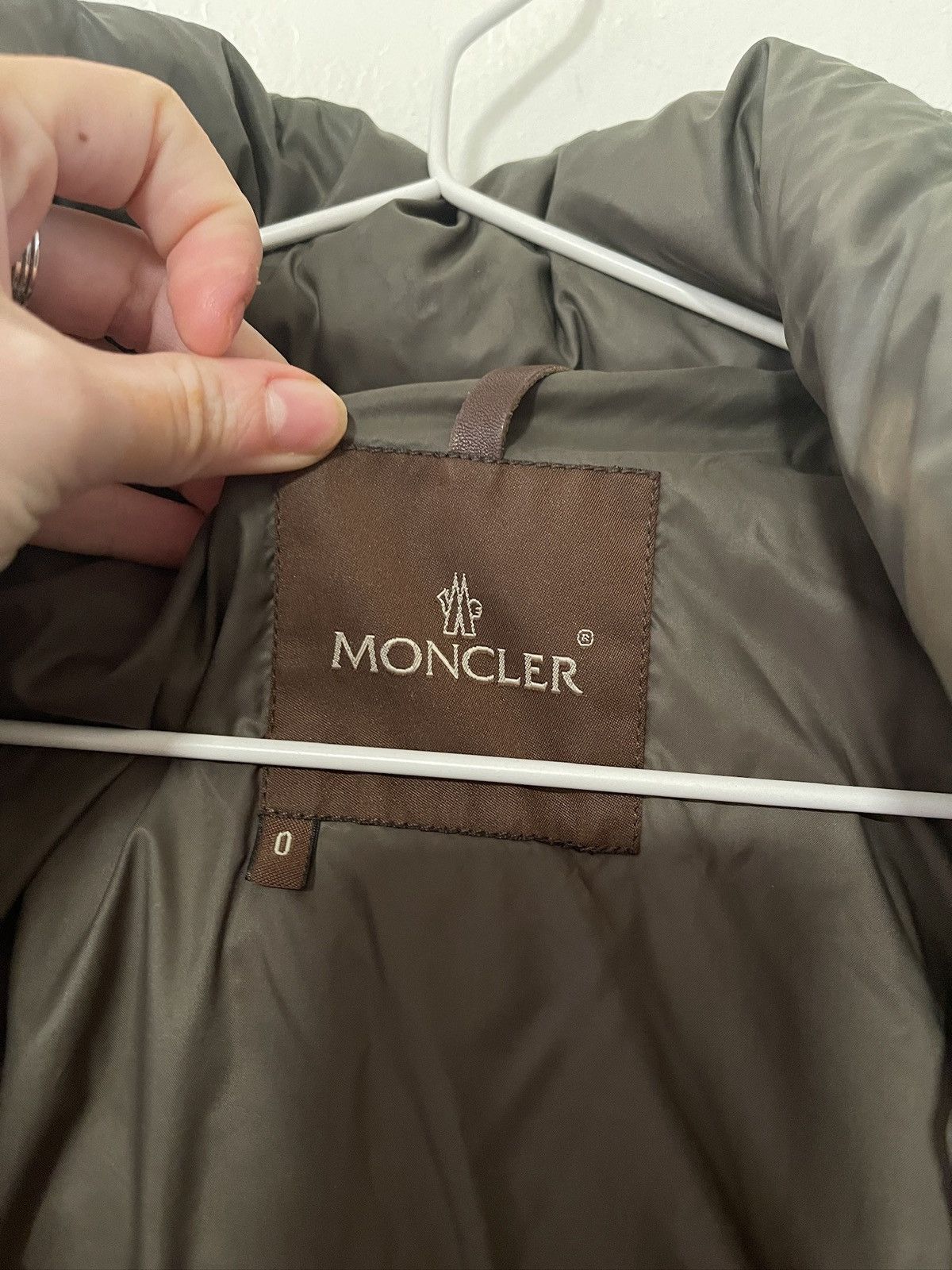 Moncler Moncler Olive Green Mid Length Puffer Size XS / US 0-2 / IT 36-38 - 3 Thumbnail