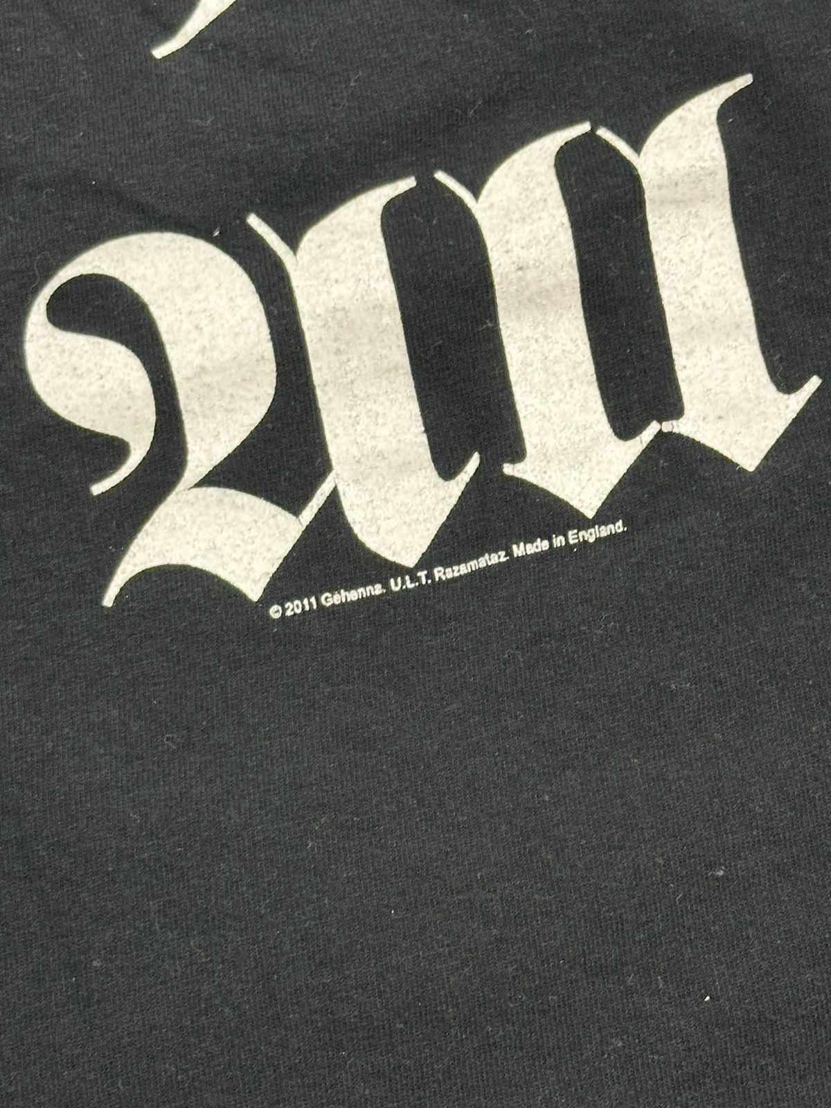 Band Tees Gehenna 2011 Death to Them All T-Shirt Size US L / EU 52-54 / 3 - 14 Thumbnail