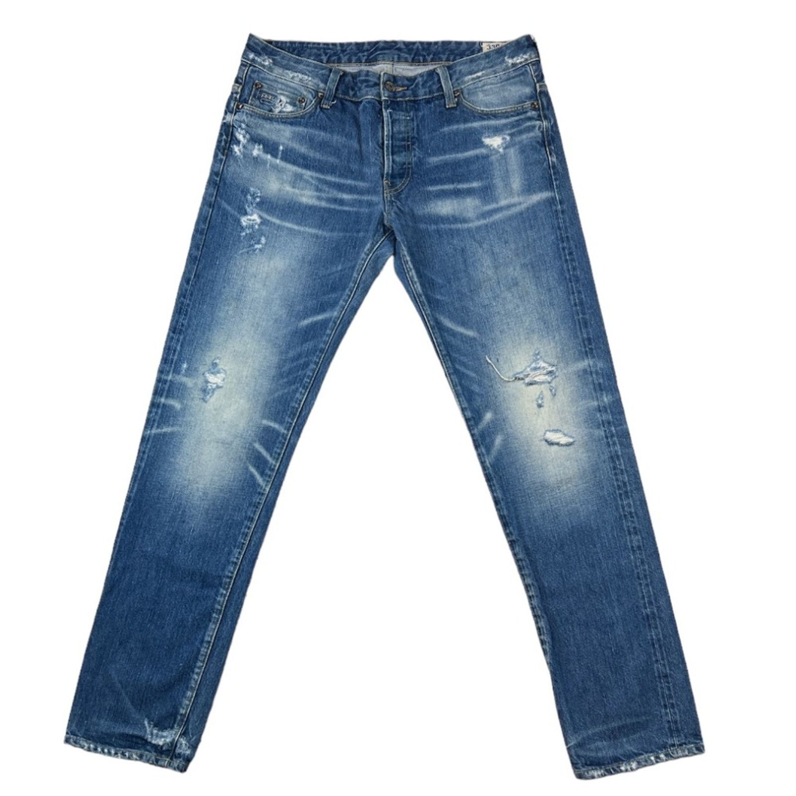 G-Star G-Star Blue Distressed Jeans | Size 34 Size US 34 / EU 50 - 1 Thumbnail