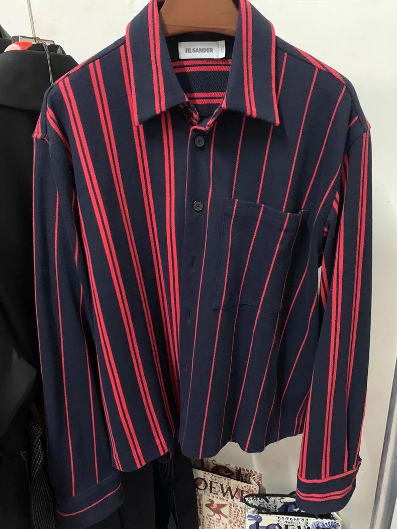 Jil Sander Jil Sander Sparse Red Line Jacket Size S / US 4 / IT 40 - 1 Thumbnail