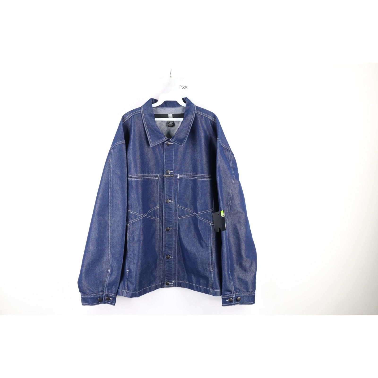 Marithe + Francois Girbaud × Vintage NOS Vintage 90s Marithe Francois Girbaud Denim Jacket 3XL Size US XXL / EU 58 / 5 - 1 Thumbnail