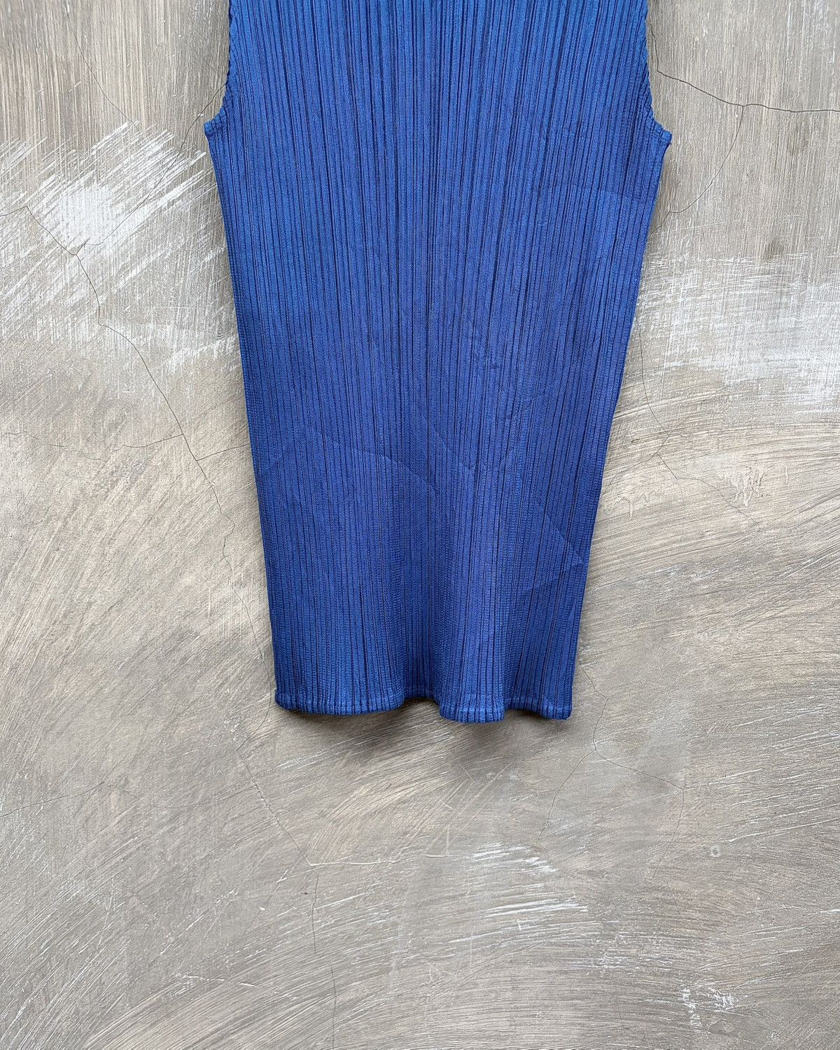 Issey Miyake Issey Miyake Pleats Please Blue Women Tanktop Size S / US 4 / IT 40 - 5 Thumbnail