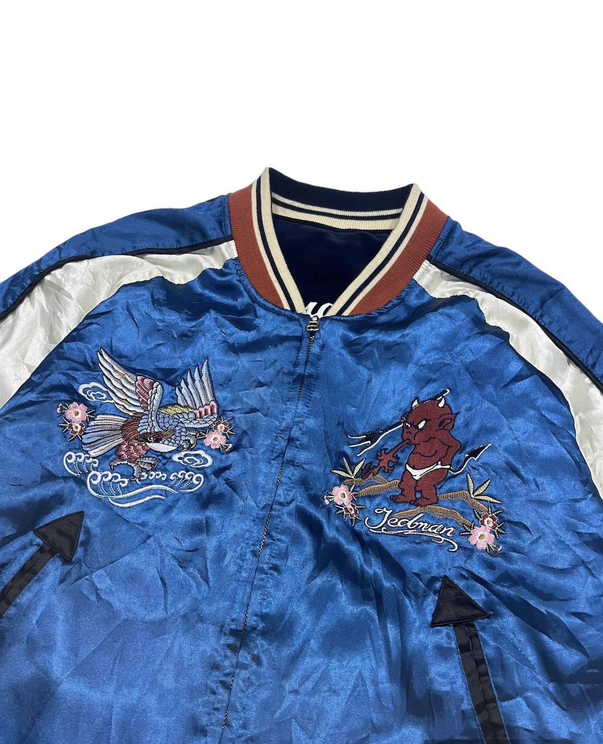 Japanese Brand × Tedman Vintage Double Sided Tedman Company Sukajan embrodery Jacket Size US M / EU 48-50 / 2 - 6 Thumbnail