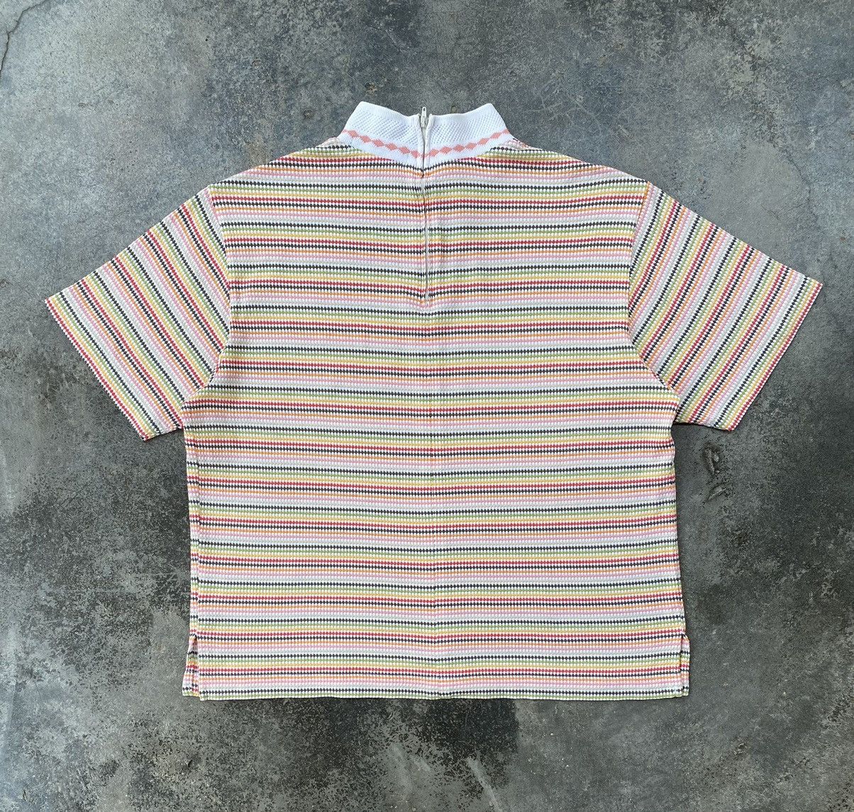 Kenzo Vintage 90s Kenzo Striped Cropped Tees Size M / US 6-8 / IT 42-44 - 2 Thumbnail