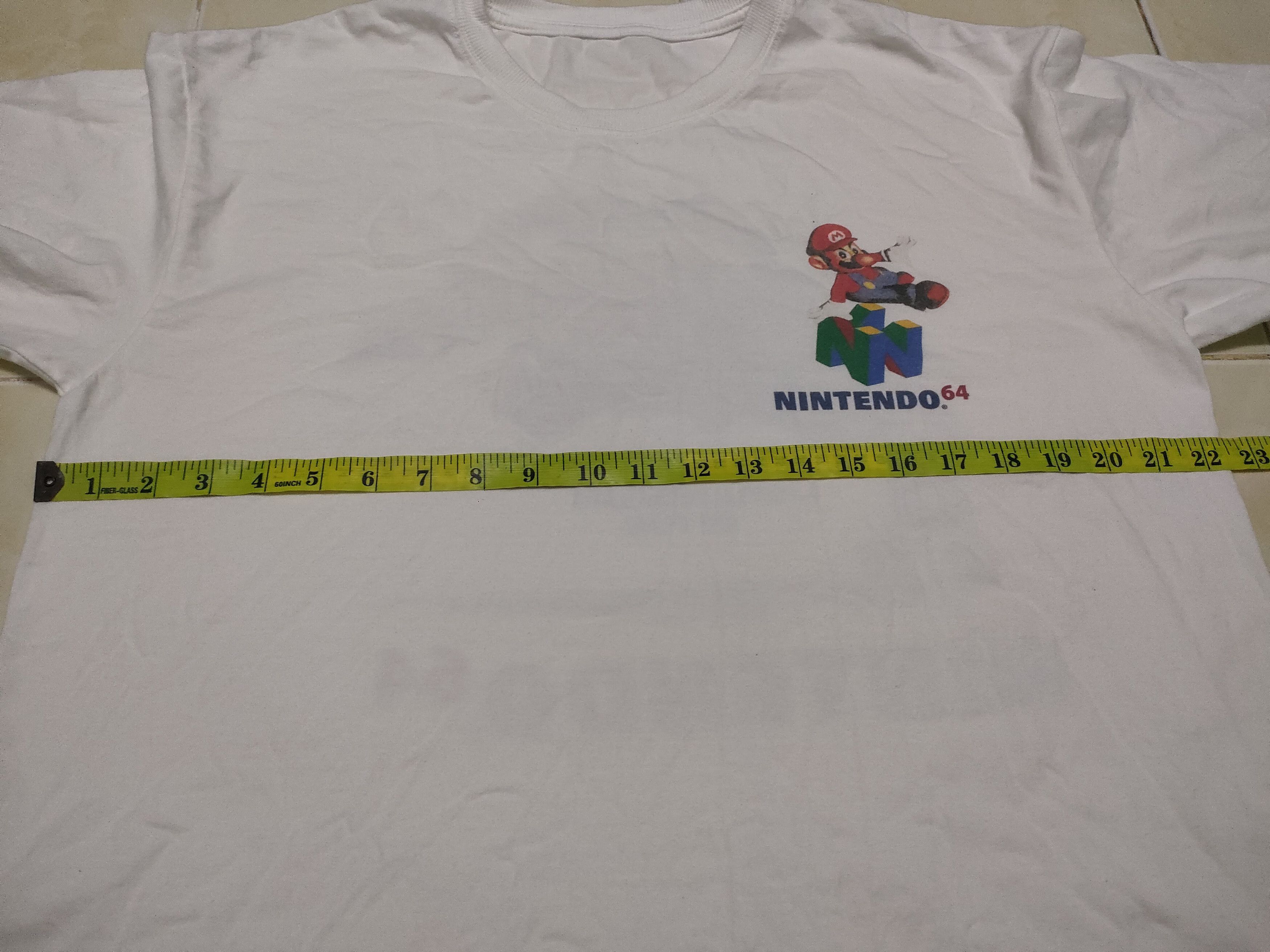 Nintendo × Vintage Vintage 90's Nitendo 64 Super Mario Video Game Movie Size US XL / EU 56 / 4 - 7 Thumbnail