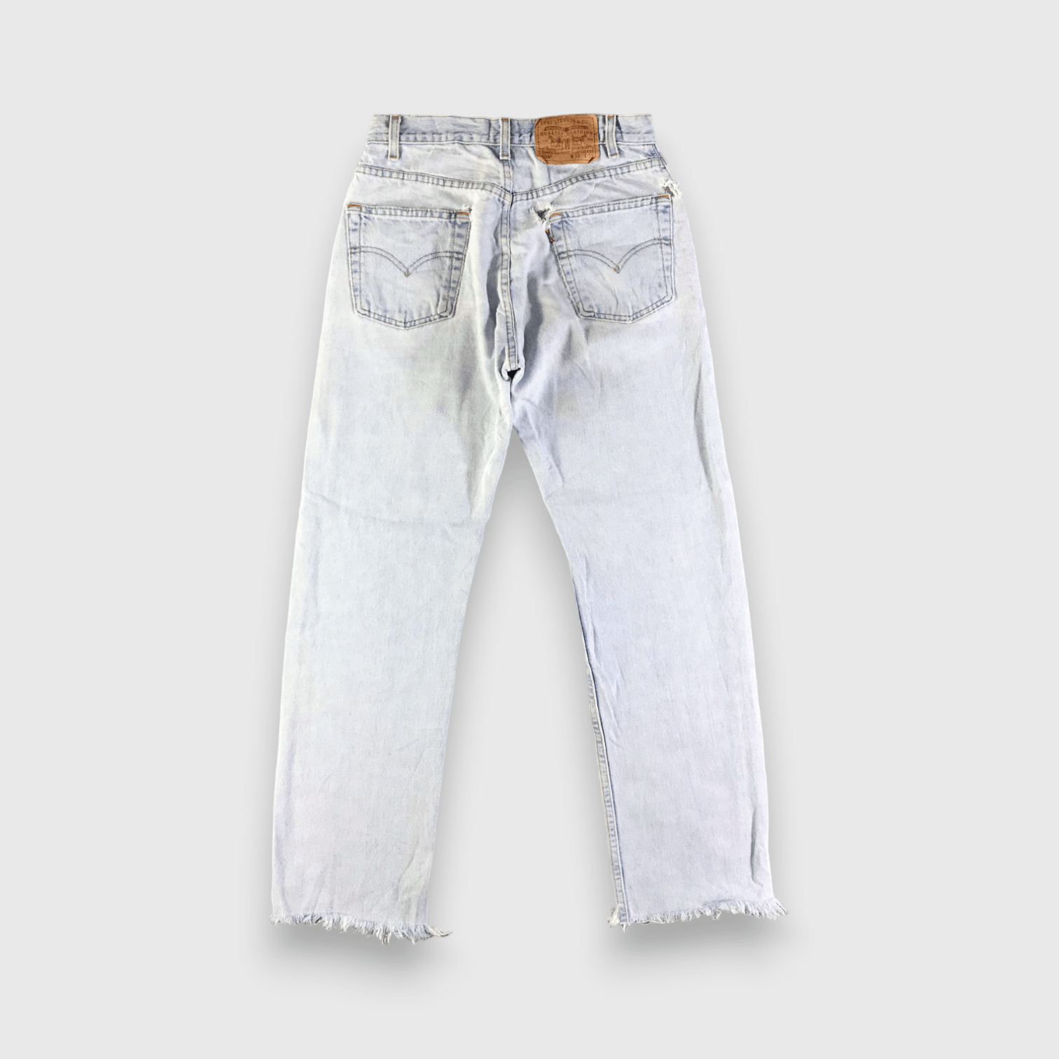Levi's Vintage 90s Light Wash Levis 505 Jeans-J4485 Size US 28 / EU 44 - 2 Thumbnail