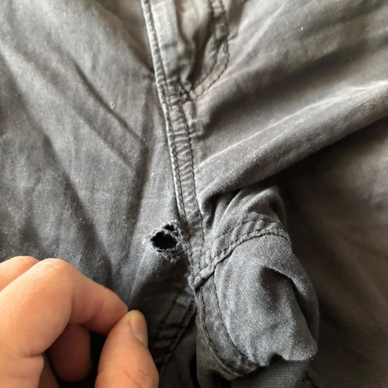 Vintage Crazy Vintage Y2K/2000s Grunge Faded Black Cargo Pants! 38x32 Size US 38 / EU 54 - 6 Thumbnail