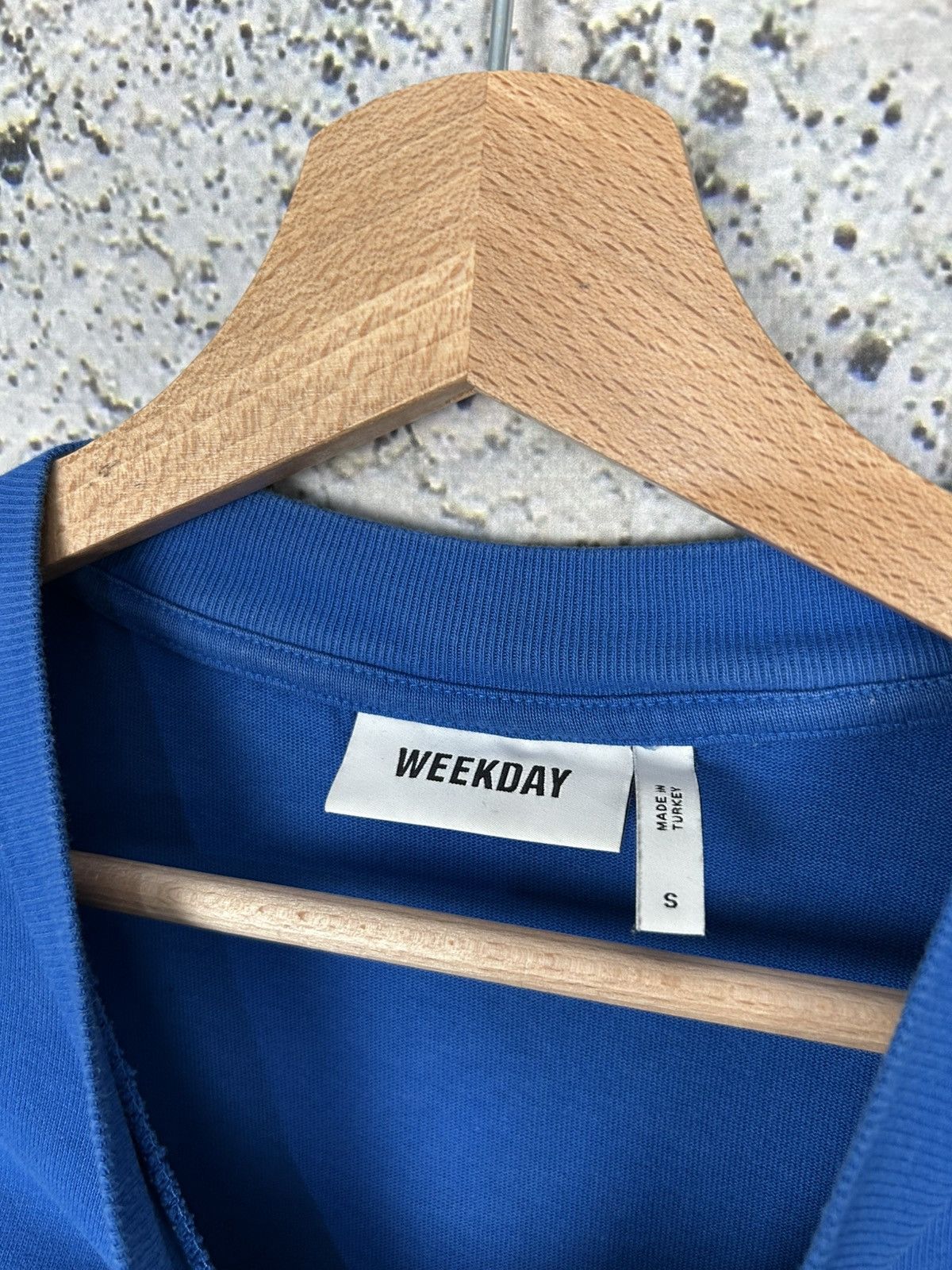 Weekday Weekday Blue Basic Tee Boxy Fit Baggy Streetwear Skate Size US S / EU 44-46 / 1 - 4 Thumbnail
