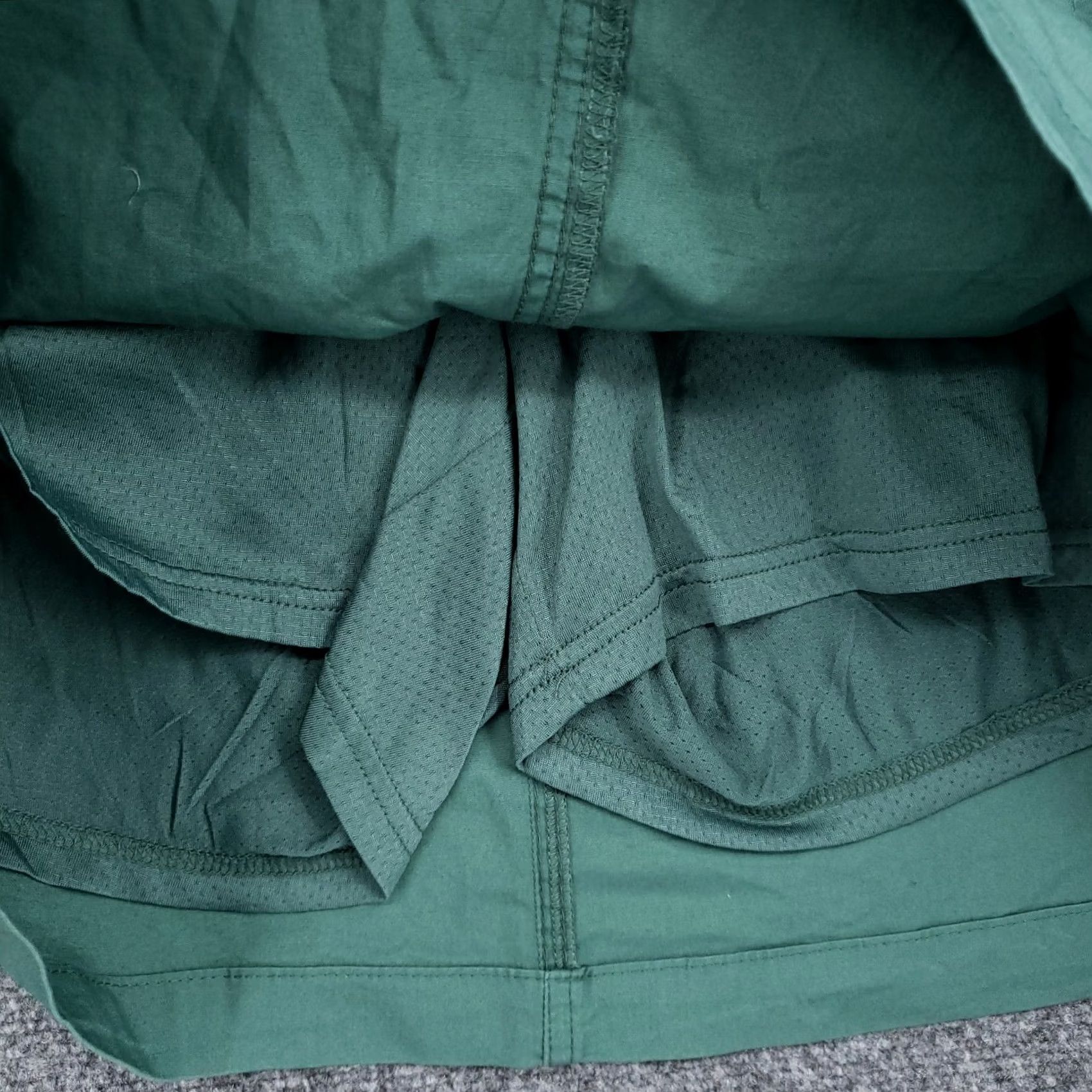 Lee Lee Skort Women M Medium Green Regular Fit Cargo Skirt Stretch Size 32" / US 10 / IT 46 - 6 Thumbnail
