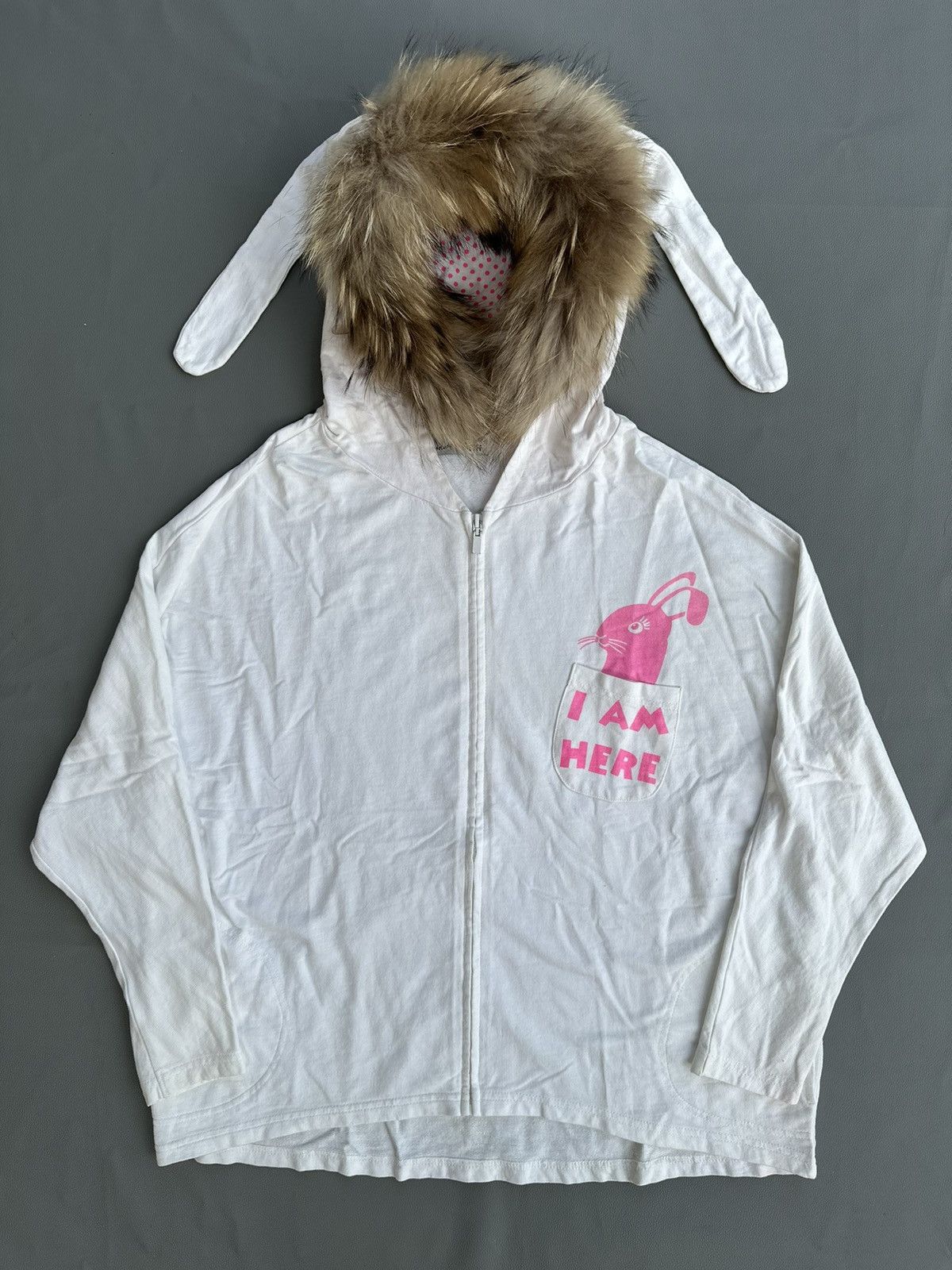 Beauty Beast ABSOLUTE OF WORTH JOFF RABBIT ZIP FUR HOODIE IFSIX LGB STYLE Size XXL / US 16-18 / IT 52-54 - 1 Thumbnail