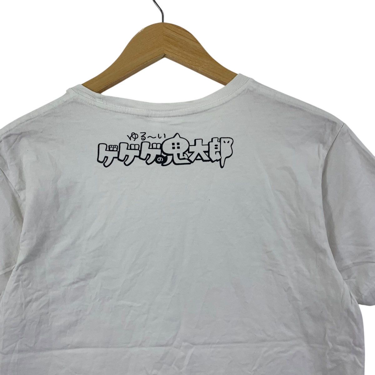 Vintage ANIME GEGEGE NO KITARO Yokai Eyeball Dad Tee Shirt Top Size US M / EU 48-50 / 2 - 6 Thumbnail