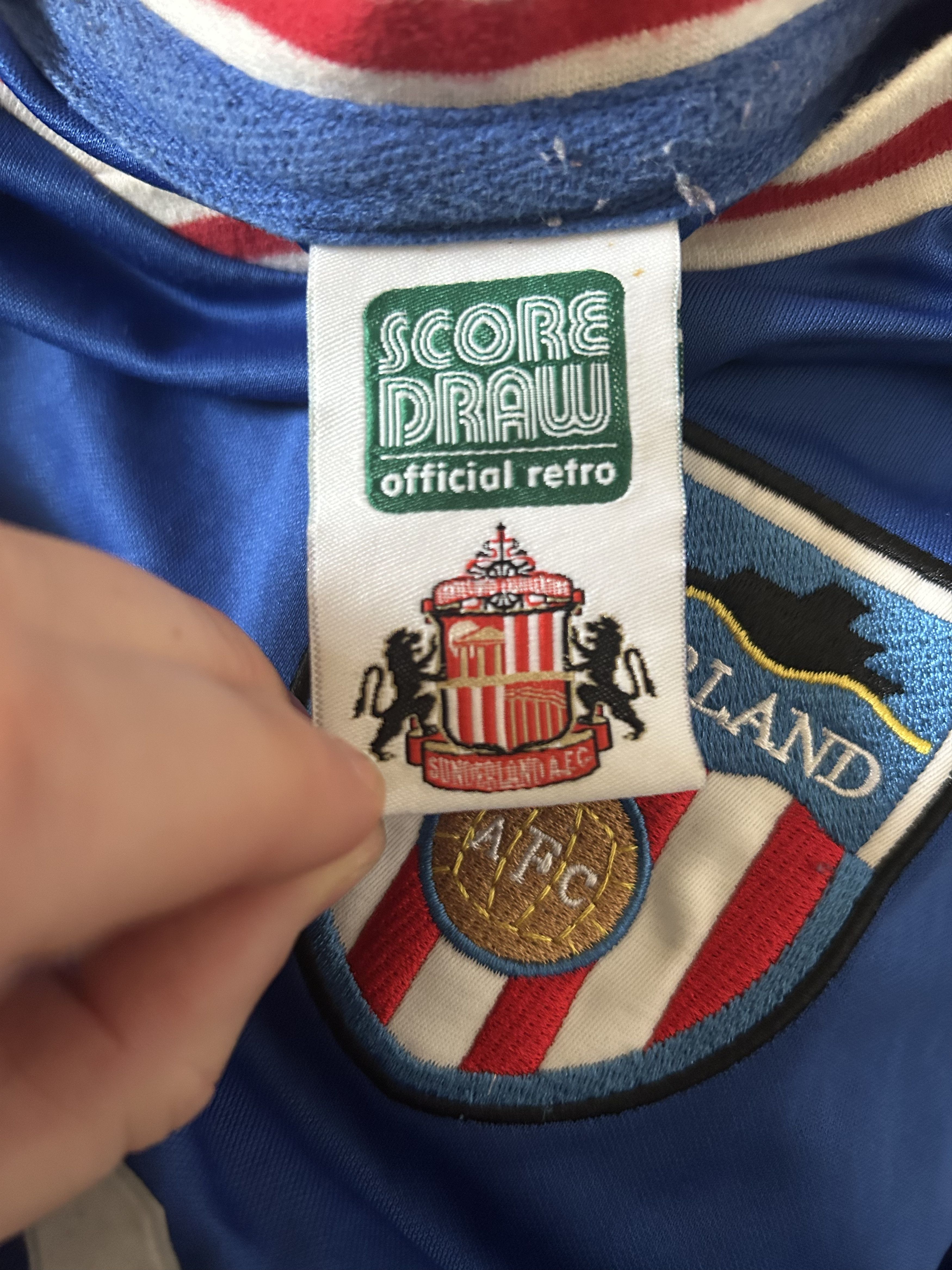 Other Vintage SUNDERLAND FC 1988 - 1991 - Score Draw - XL - UNIQUE Size US L / EU 52-54 / 3 - 3 Thumbnail
