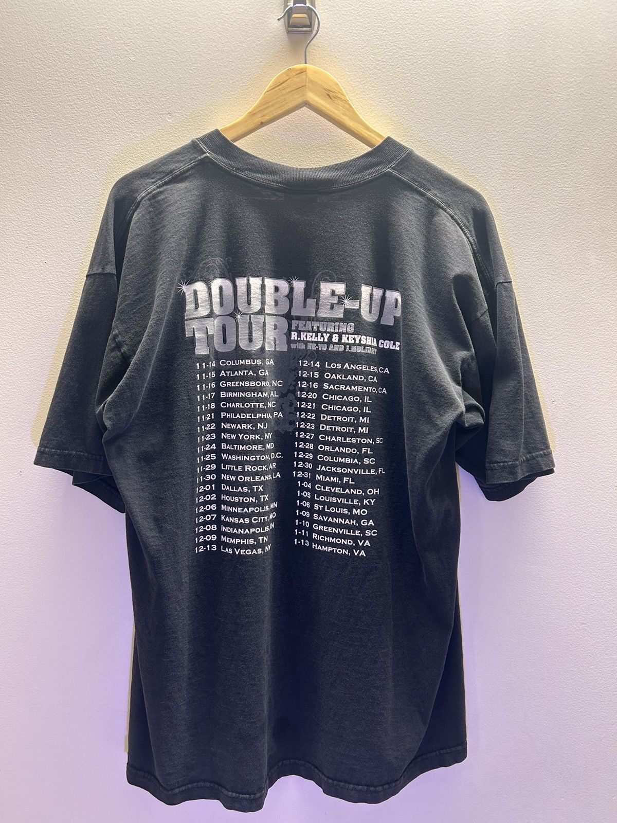 Vintage 2007 R. Kelley & Keyshia Cole Tour Tee Size Large Size US XL / EU 56 / 4 - 2 Thumbnail