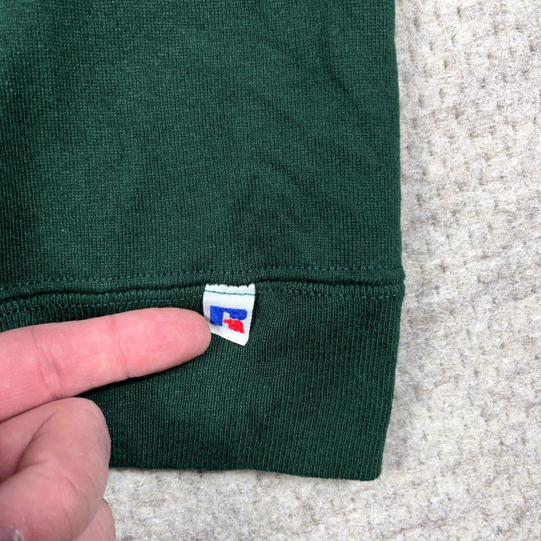 Russell Athletic VINTAGE Russell Sweatshirt Men XL Green Crewneck Pullover Size US XL / EU 56 / 4 - 5 Thumbnail