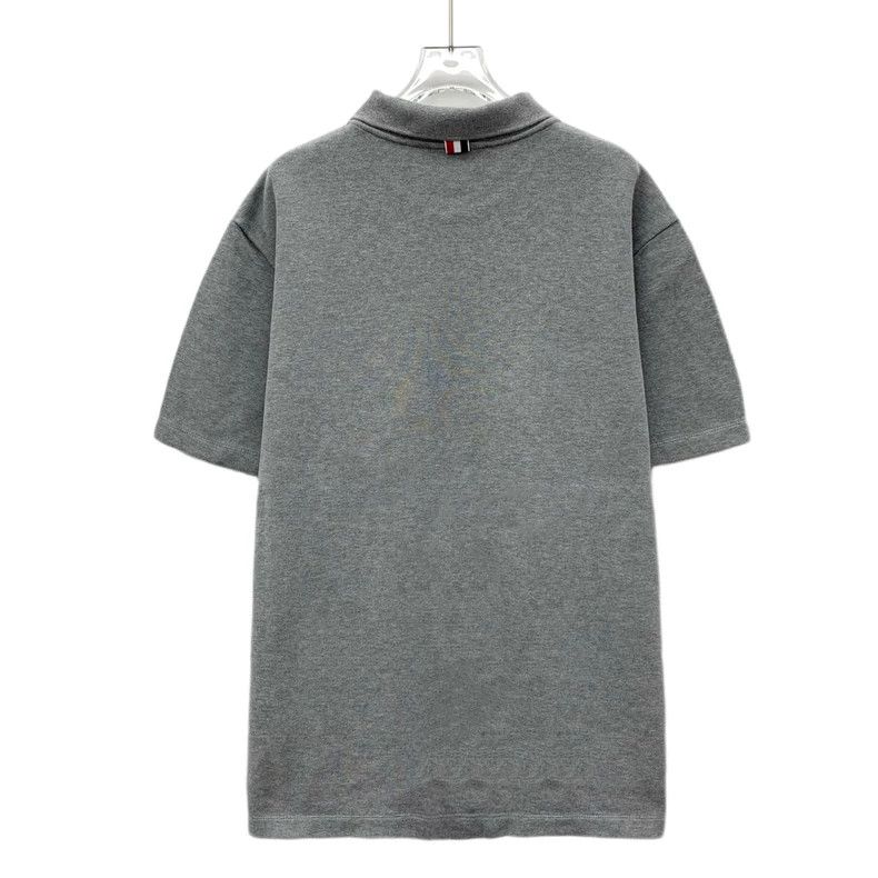 Thom Browne Thom Browne Short-sleeved Polo shirt Size US L / EU 52-54 / 3 - 2 Thumbnail