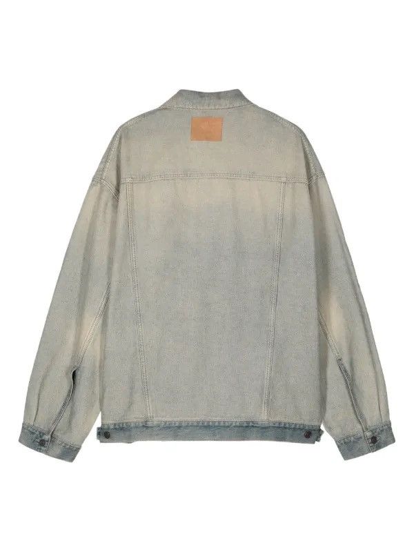 Balenciaga Balenciaga Oversized Washed Denim Jacket Size US XXL / EU 58 / 5 - 2 Thumbnail