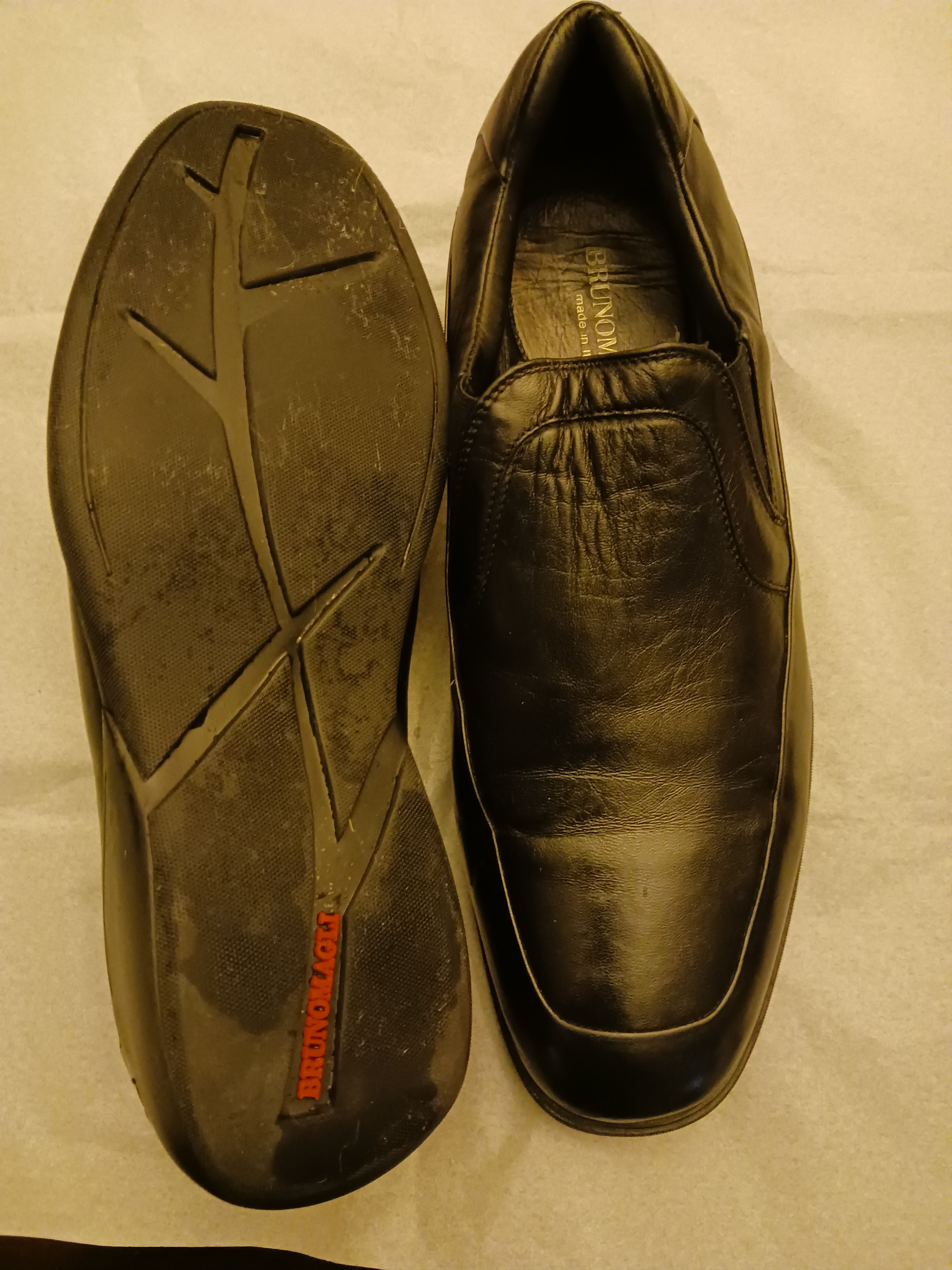 Bruno Magli Infano Men's Leather Slip-Ons Loafers Size US 9.5 / EU 42-43 - 3 Thumbnail
