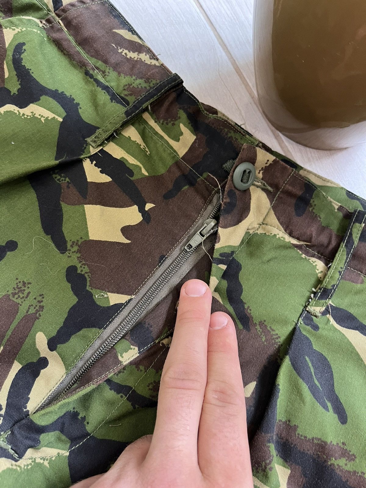 Vintage Vintage Camo Combat trousers pants cargo drawstrings Size US 32 / EU 48 - 8 Thumbnail