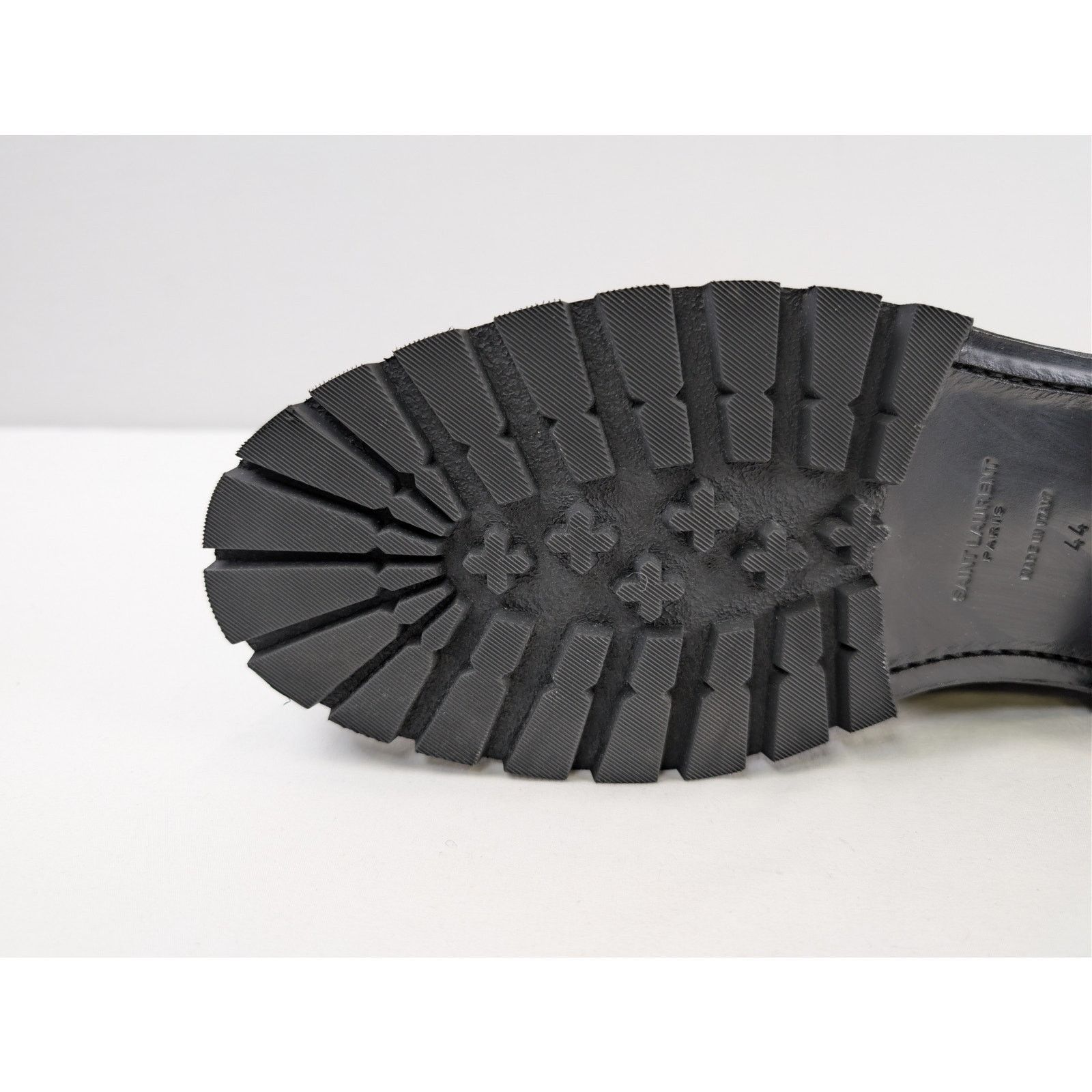 Saint Laurent Paris o1rshd1 Malo 20 Derby Shoe Boots in Black Size US 11 / EU 44 - 12 Thumbnail
