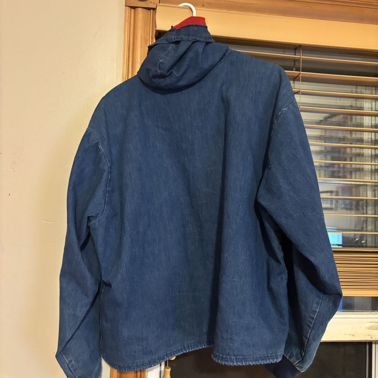 Carhartt 1970s Carhartt Red Lined active denim Jacket Size US XL / EU 56 / 4 - 2 Thumbnail