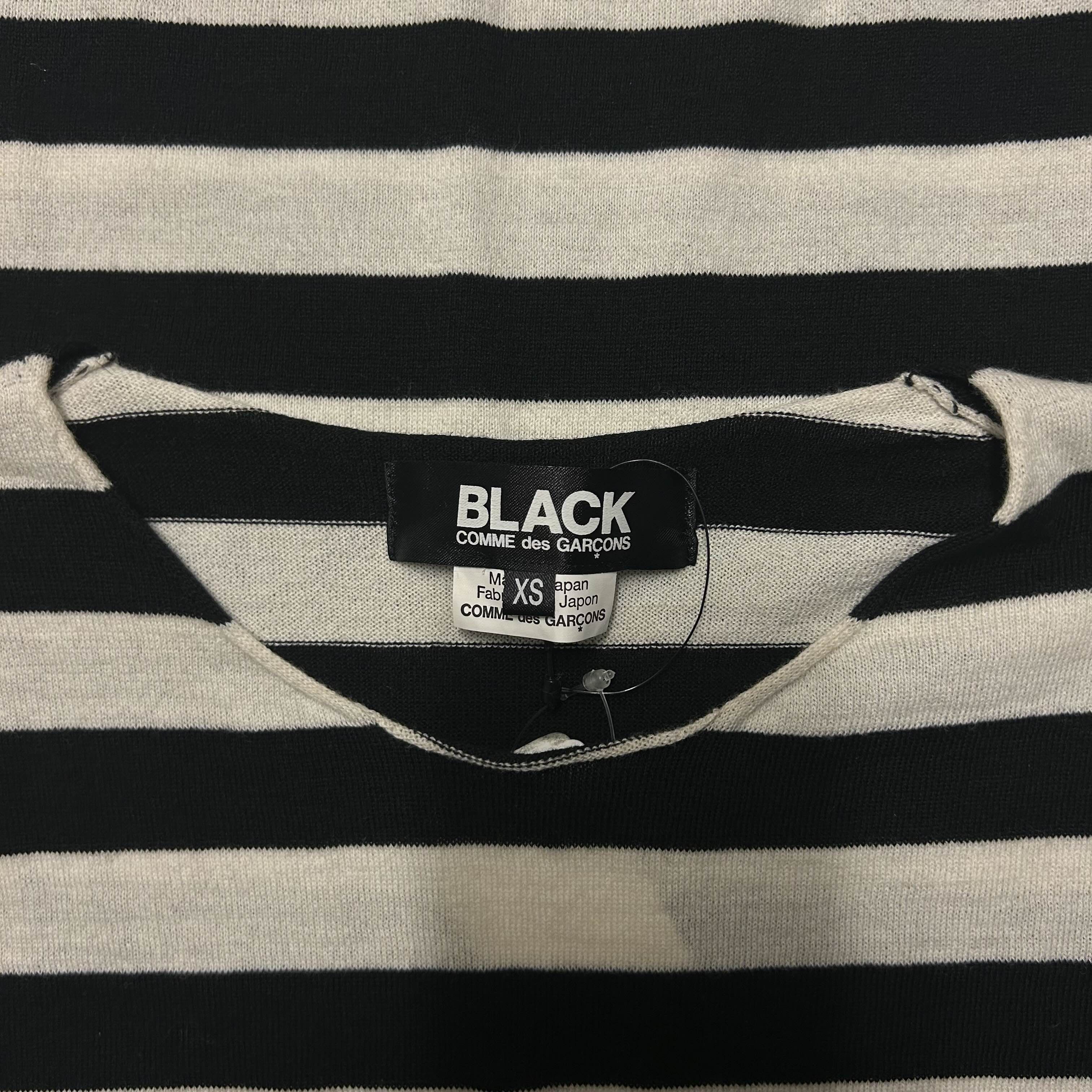 Comme des Garcons × Comme des Garcons Black × Comme des Garcons Homme comme des garcons black striped knit long sleeve Size US XS / EU 42 / 0 - 3 Thumbnail