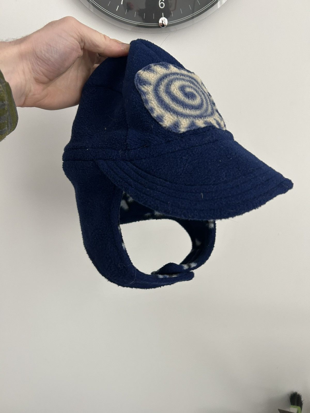 Vintage Brimmed fleece chinstrap hat Size ONE SIZE - 2 Thumbnail