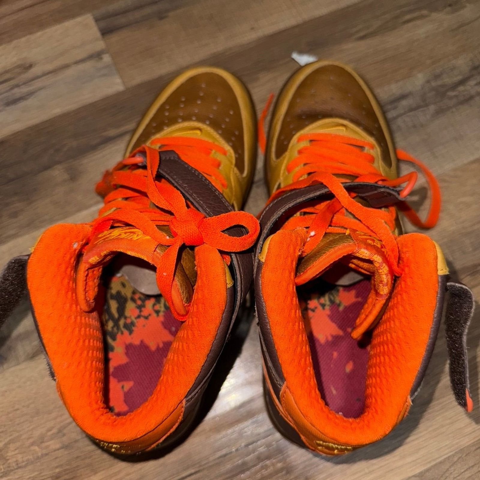 Nike 2006 Nike Air Force 1 Mid Premium QK Thanksgiving Size US 10.5 / EU 43-44 - 7 Thumbnail