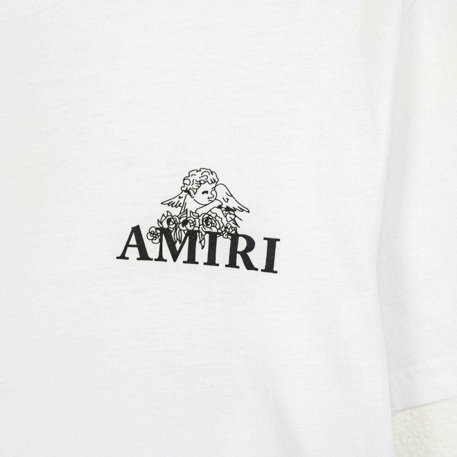 Amiri AMIRI Cherub Angel White T-Shirt tee Back Graphic Size US XL / EU 56 / 4 - 11 Thumbnail