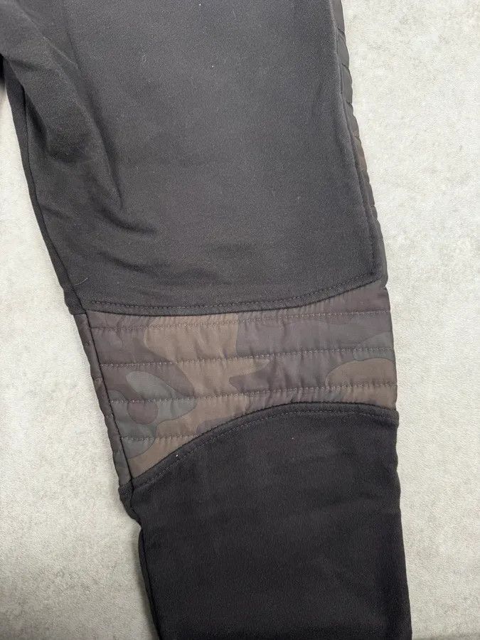 Balmain Balmain Black & Camo Padded Jogger Pants Size US 39 - 9 Thumbnail
