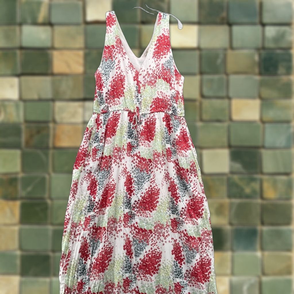 Lucky Brand Lucky Brand Dress Women's XL Maxi Floral Boho Y2k Sun Fairy Garden Resort Summer Size XL / US 12-14 / IT 48-50 - 1 Thumbnail