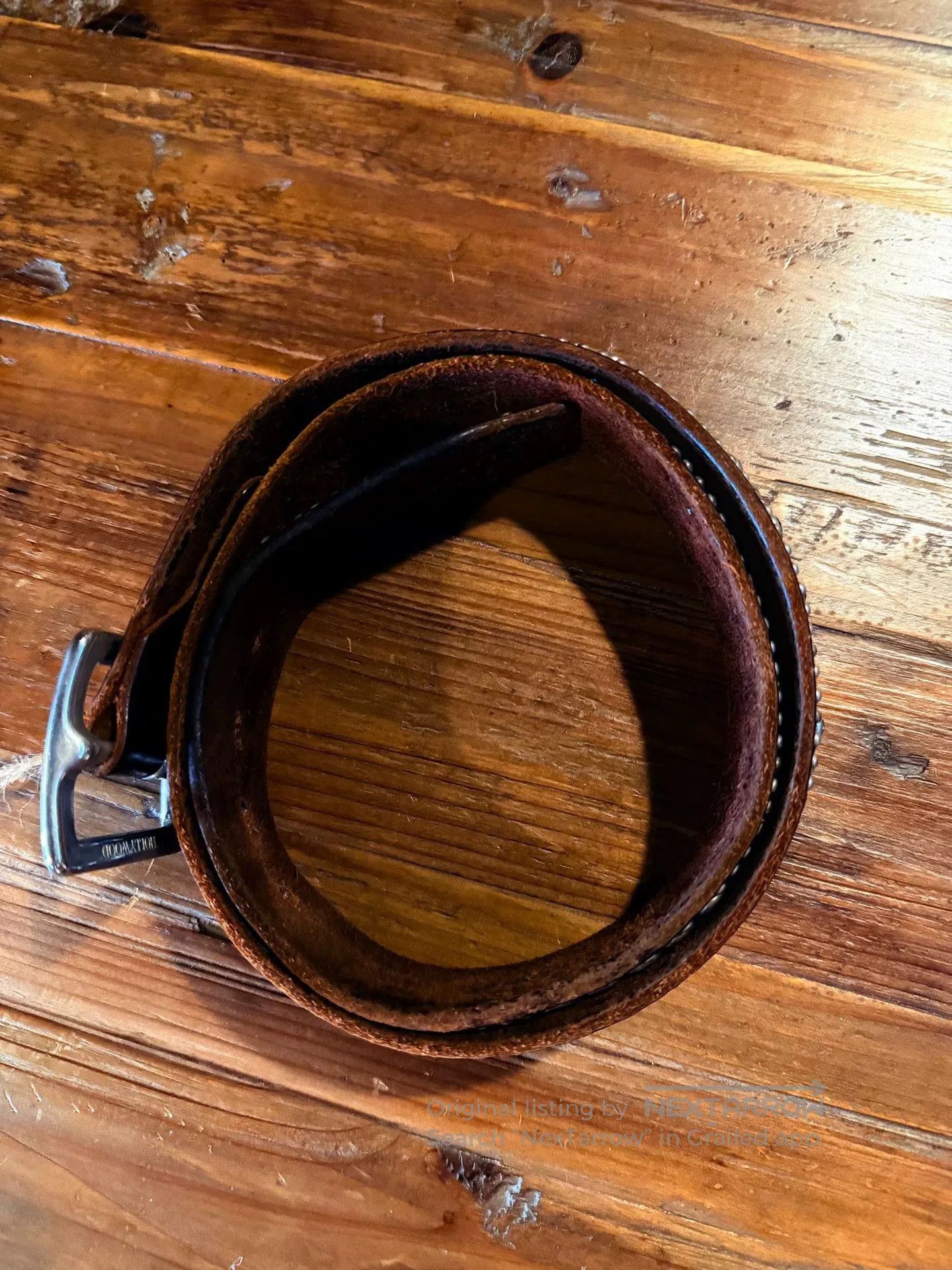 Other HTC Black Leather Belt. Size ONE SIZE - 4 Thumbnail