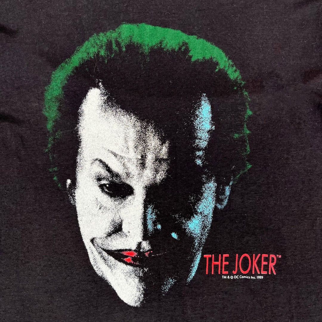 DC Comics × Vintage The Joker 1989 Vintage Batman Tim Burton USA Made T-Shirt Size US M / EU 48-50 / 2 - 2 Thumbnail