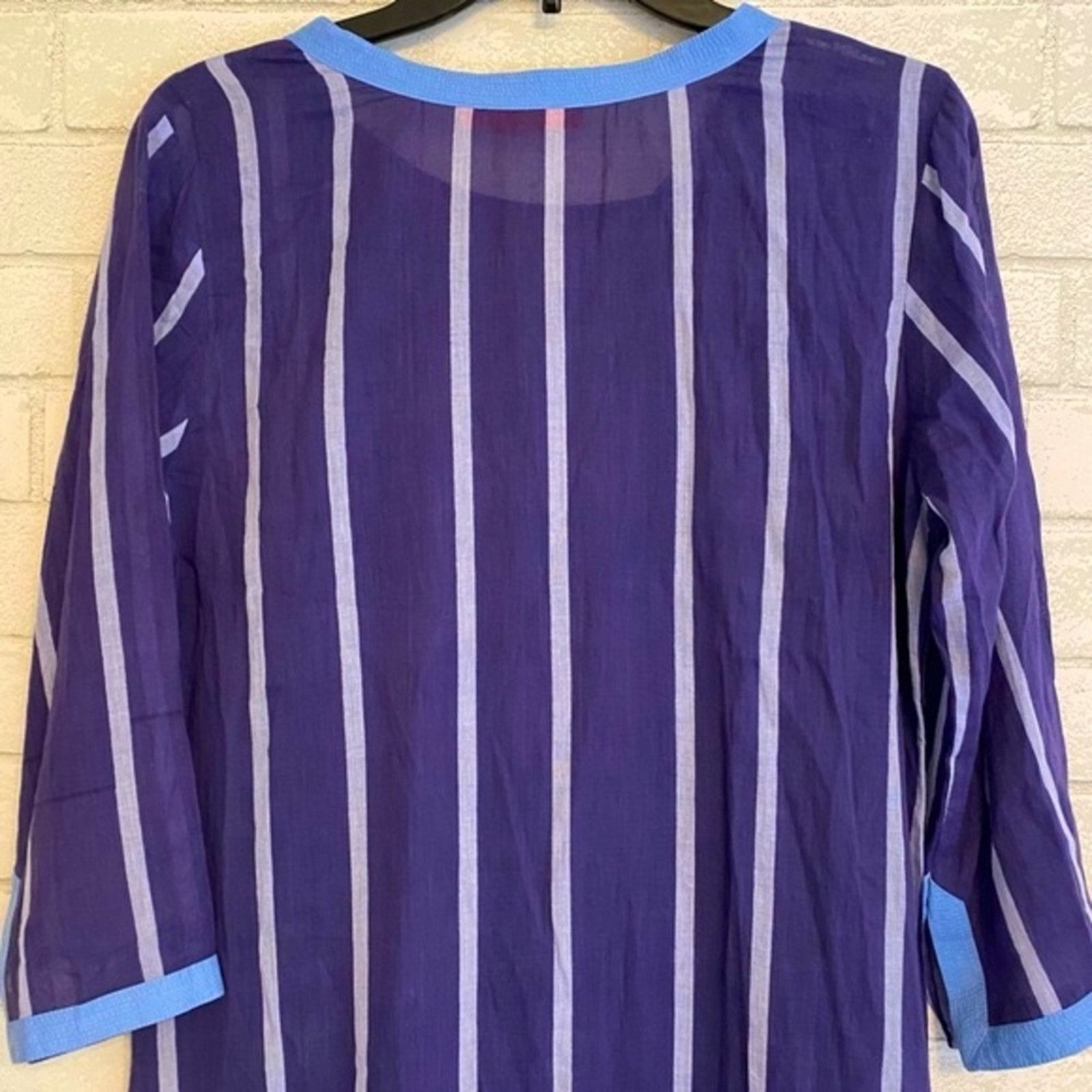 Oliphant NEW $285 OLIPHANT Women's Zedi Tassel Kaftan Small NWT Size S / US 4 / IT 40 - 13 Thumbnail