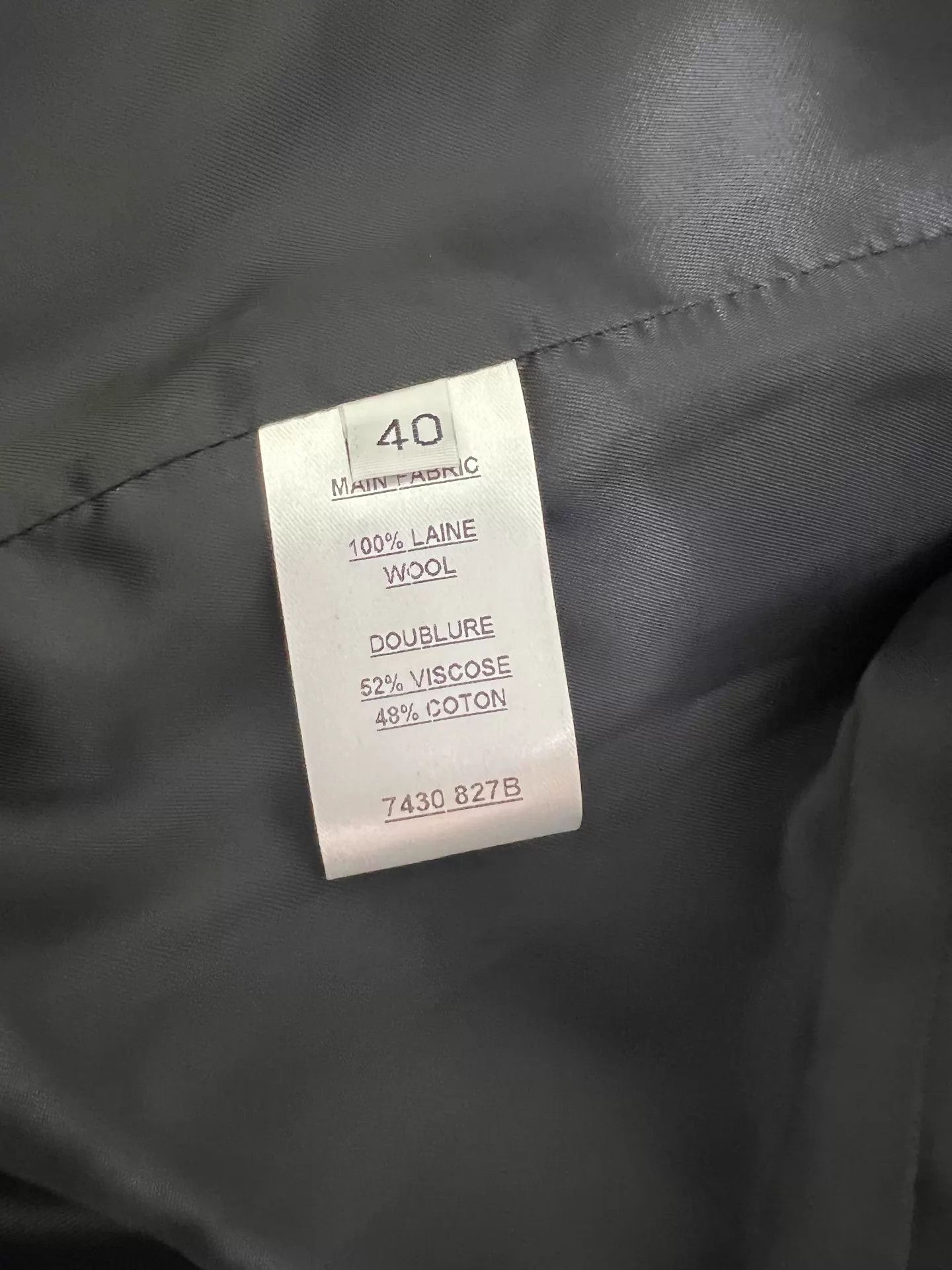Balmain Balmain Black Wool Tailored Jacket 40 Size S / US 4 / IT 40 - 5 Thumbnail