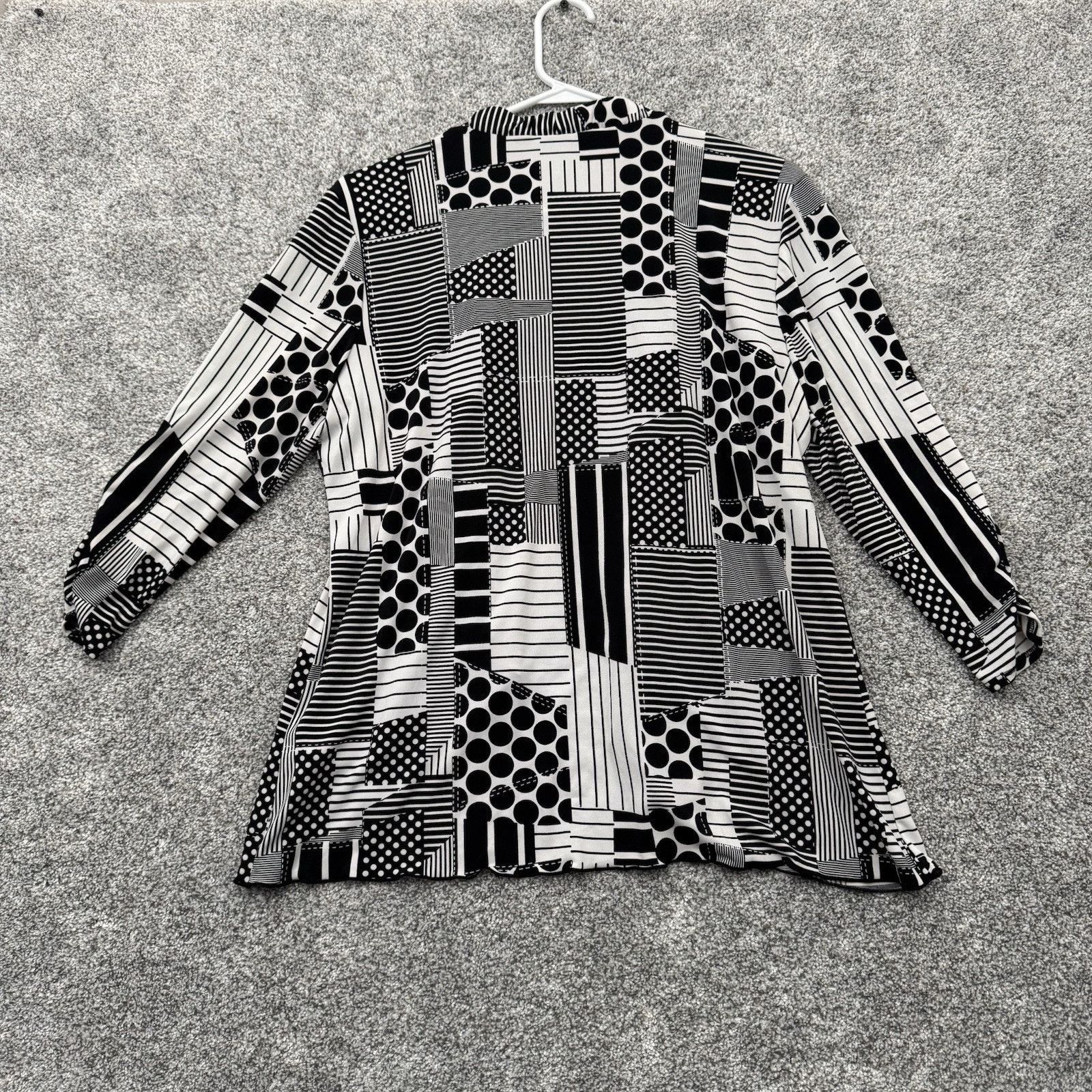Other Perceptions Top Womens Size 12 Geometric Eclectic Artsy Size XL / US 12-14 / IT 48-50 - 7 Thumbnail