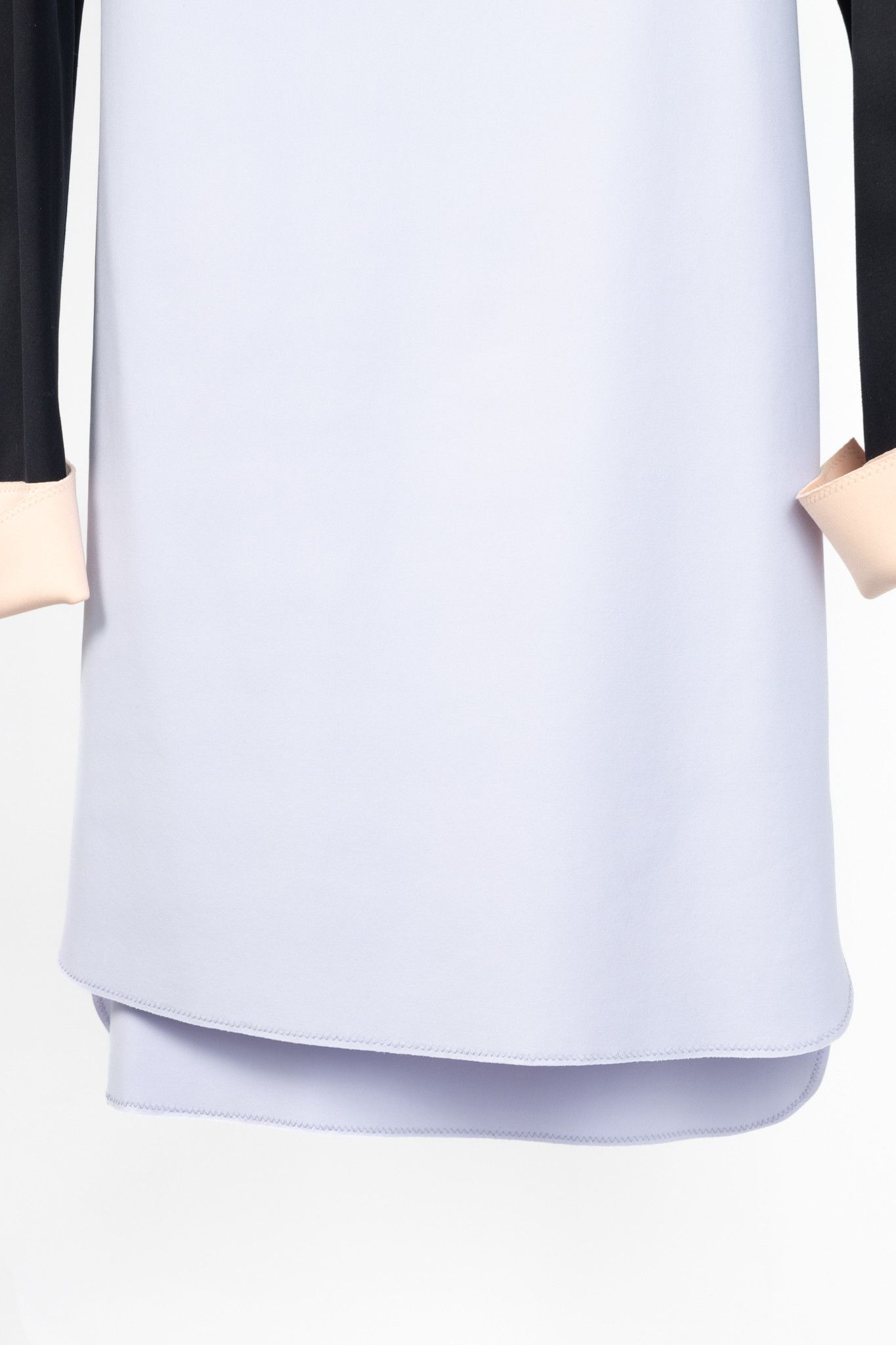 Marie Saint Pierre Marie Saint Pierre Lilac Colourblock Fine-Scuba Dress Size M / US 6-8 / IT 42-44 - 7 Thumbnail
