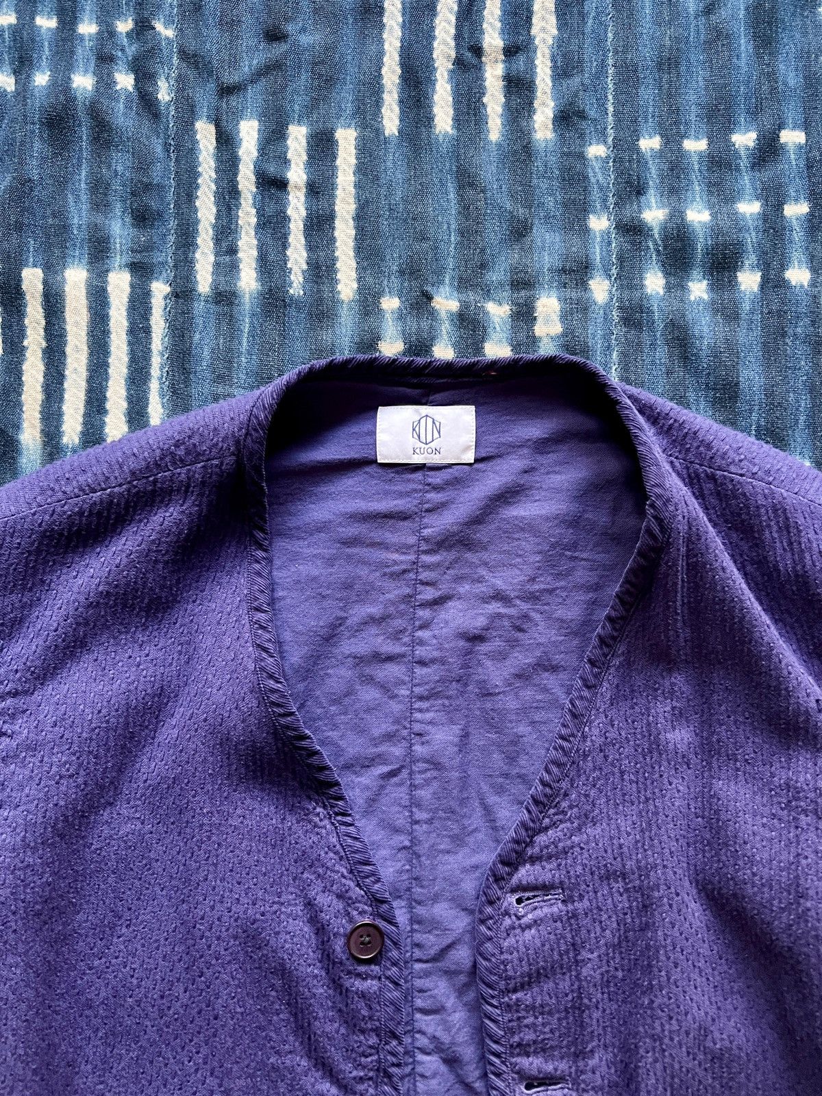KUON Kuon Kountry Sashiko Cardigan Jacket Kapital Size US M / EU 48-50 / 2 - 3 Thumbnail