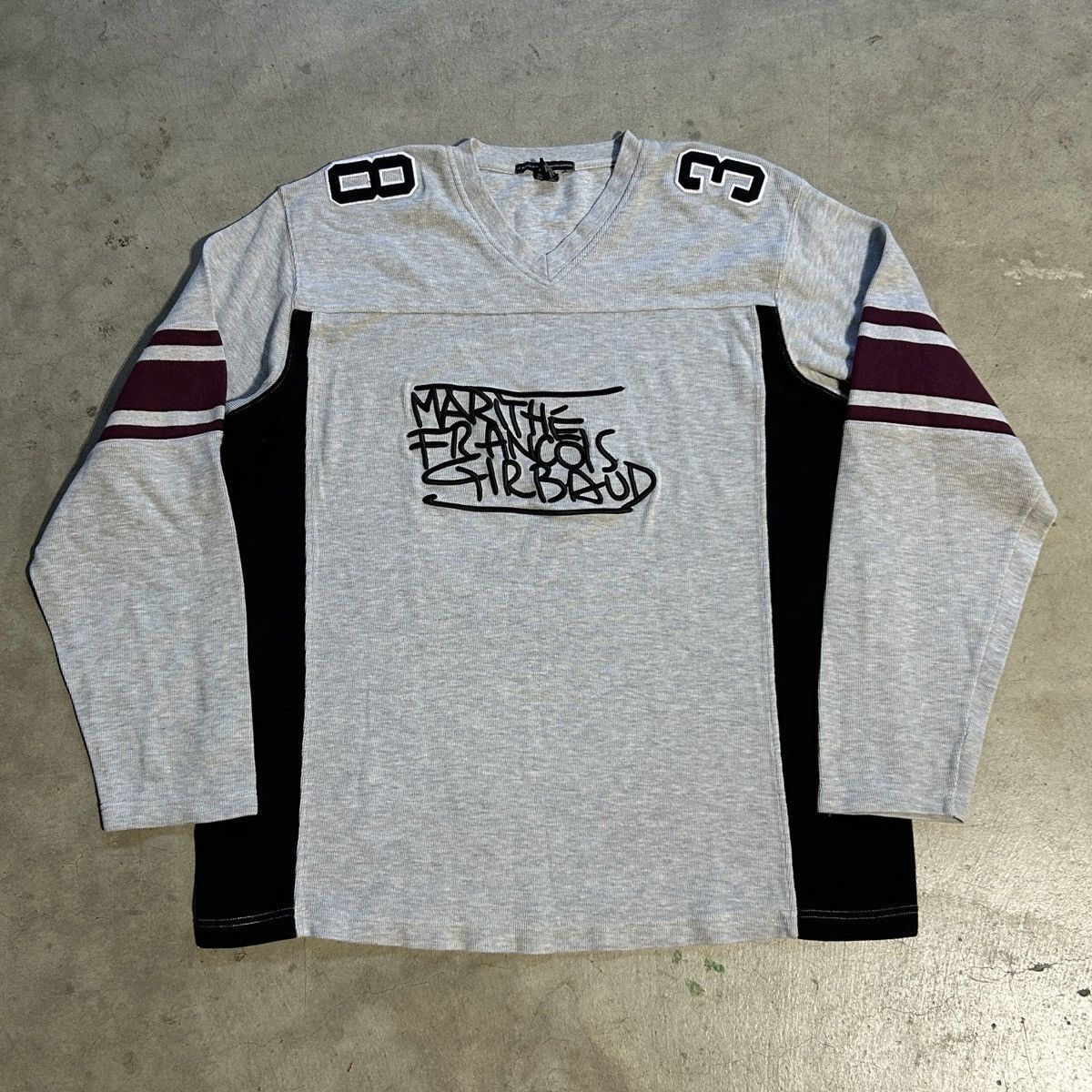Marithe + Francois Girbaud Marithe Francois Girbaud Logo Heavyweight Cotton Jersey Size US XXL / EU 58 / 5 - 1 Thumbnail