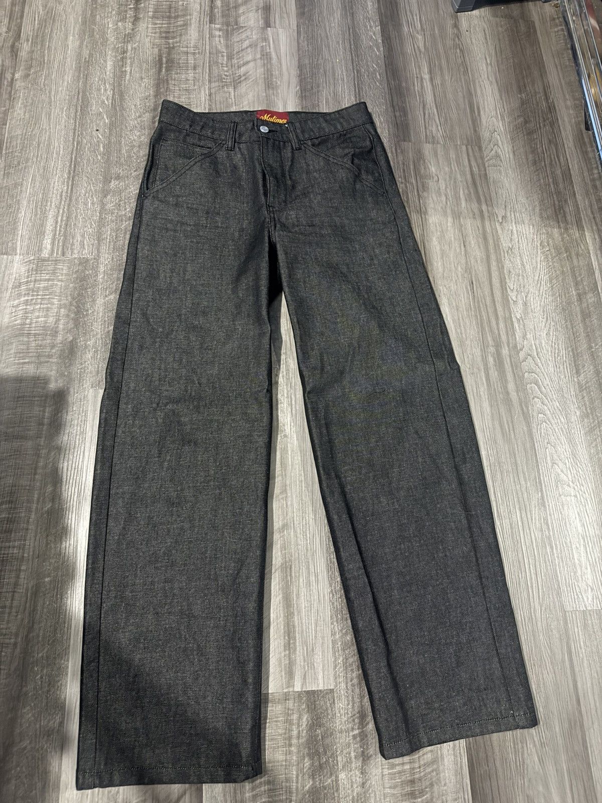 Mutimer Mutimer Black Cowboy Raw Denim Size US 30 / EU 46 - 1 Thumbnail