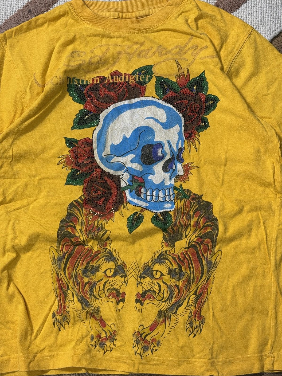 Ed Hardy VINTAGE ED HARDY 2000s TEE SHIRT Size US M / EU 48-50 / 2 - 2 Thumbnail