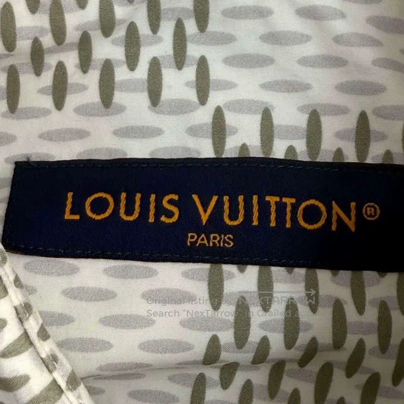 Louis Vuitton Louis Vuitton New White Checker Alphabet Shirt Size US XS / EU 42 / 0 - 5 Thumbnail