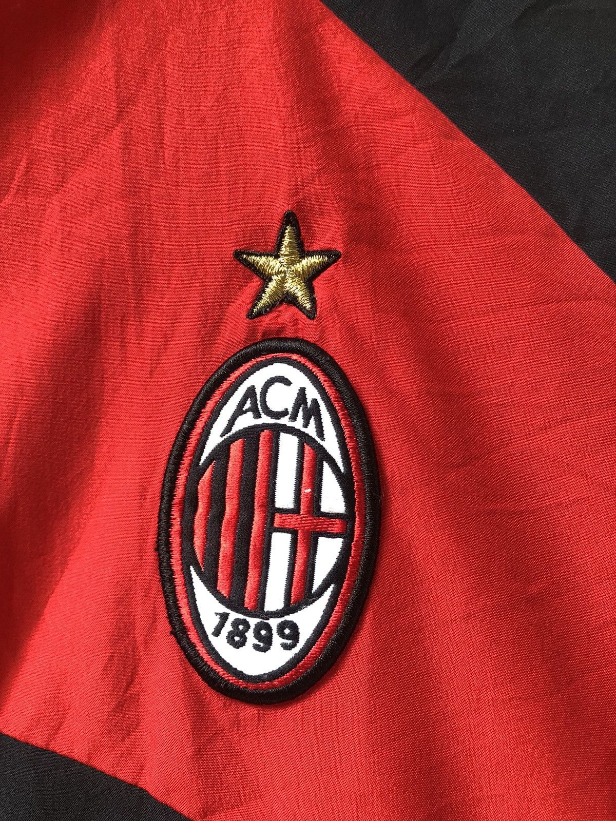 Adidas 🔥Vintage🔥90s Adidas UEFA AC Milan Fullzipper Jackets Size US XL / EU 56 / 4 - 9 Thumbnail