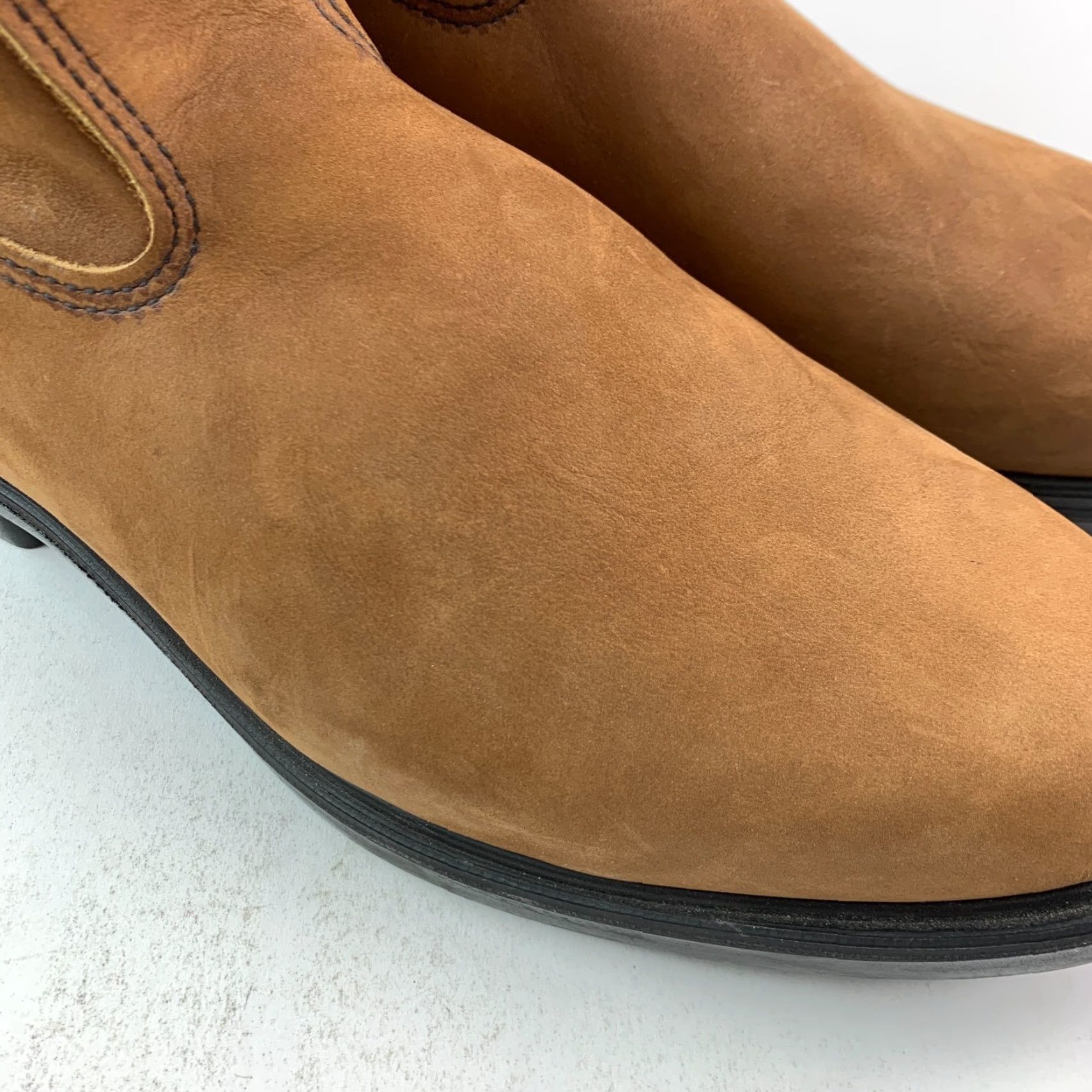 Red Wing Red Wing Boots Pecos 11-inch Soft Toe Pull-On Mens 15 D Brown Leather Western Cowboy ASTM F2892-11 SuperSole Size US 15 / EU 48 - 3 Thumbnail