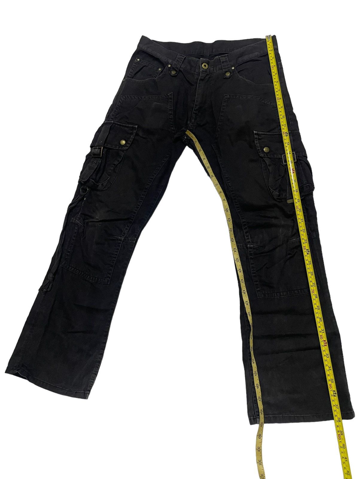 Issey Miyake × Tete Homme Tete Homme Double Knee Tactical Kargo Pants Size US 30 / EU 46 - 6 Thumbnail