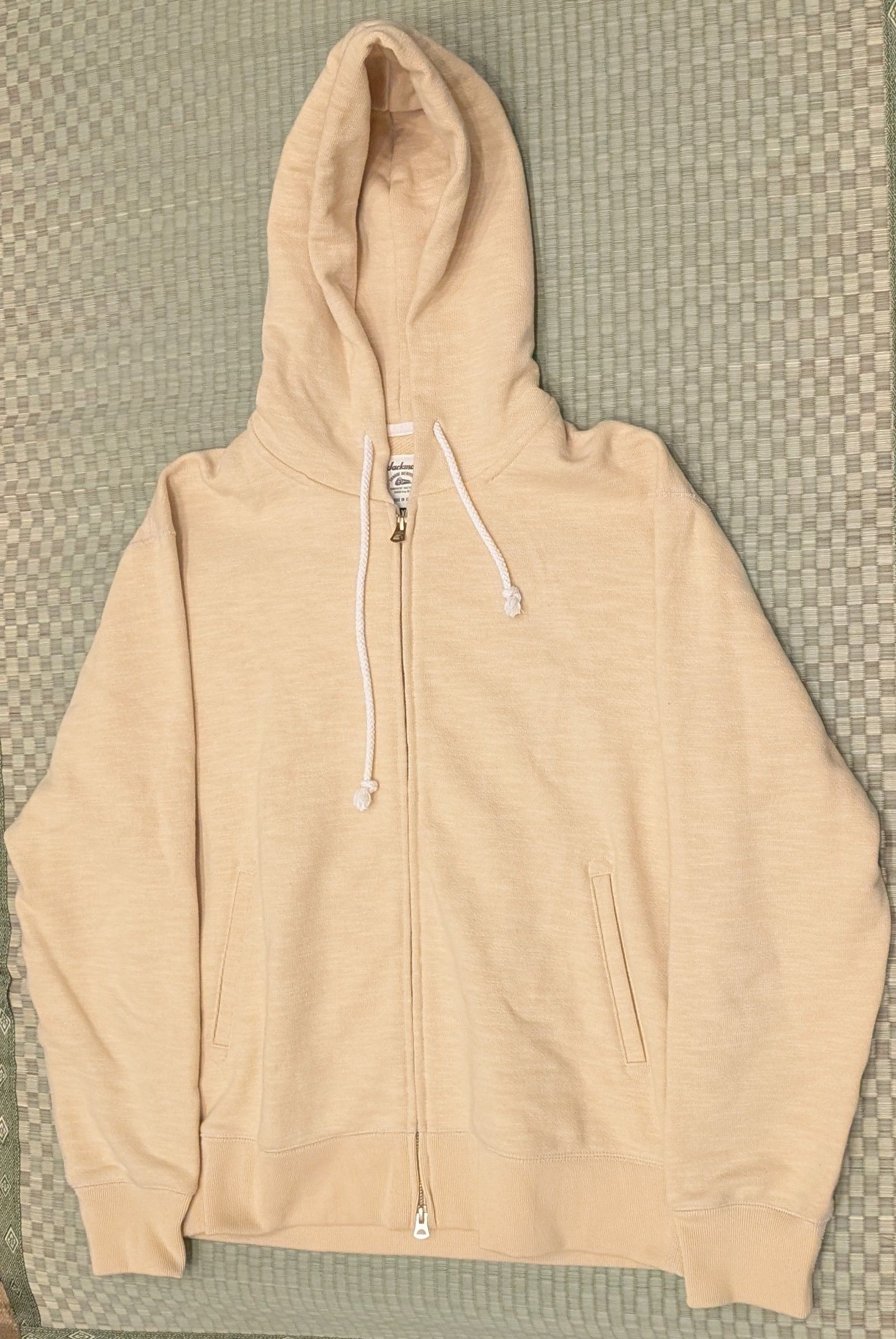 Jackman Jackman GG Sweat Parka Heavyweight FZ Hoodie Made in Japan Size US XL / EU 56 / 4 - 1 Thumbnail