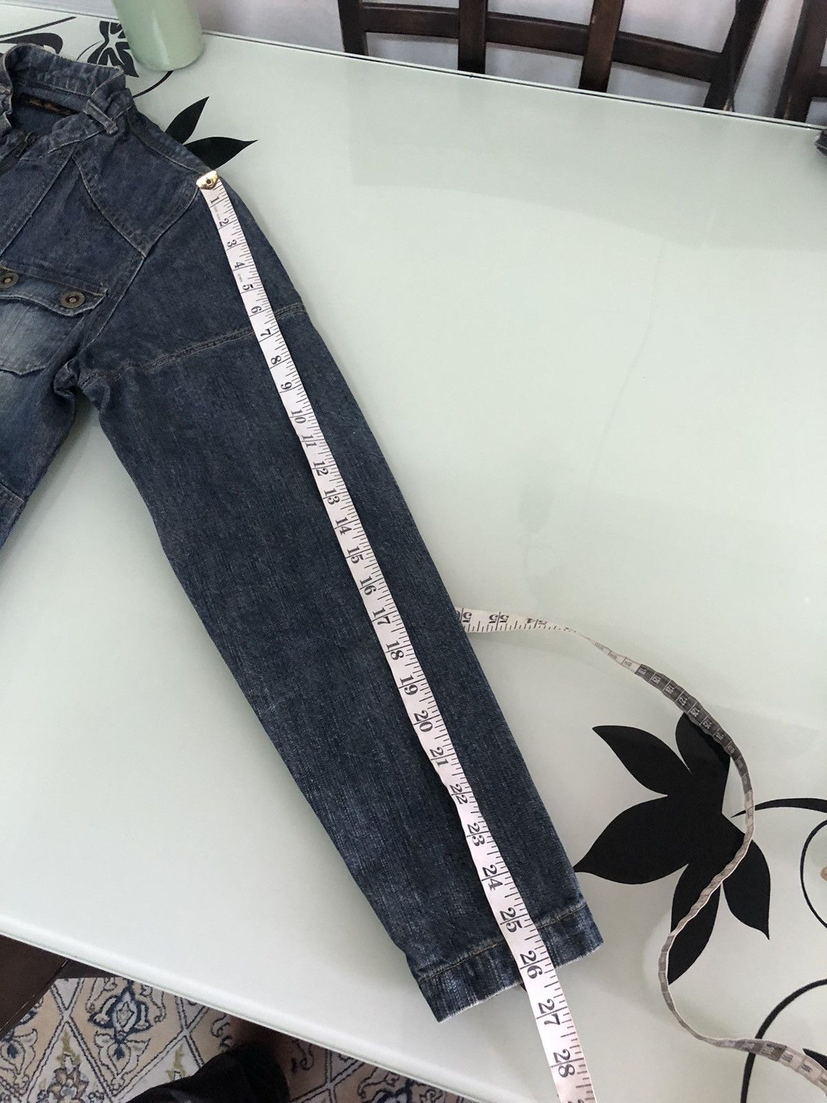 Seditionaries Vintage Slow Hand Jam Denim Jacket Size XS / US 0-2 / IT 36-38 - 20 Thumbnail