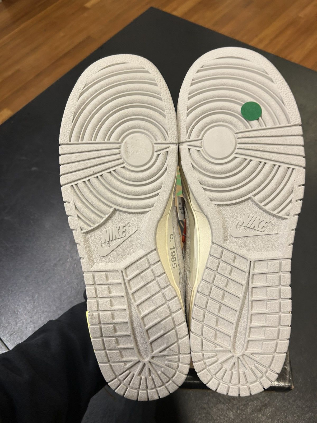 Nike Nike Dunk Low ‘Off-White Lot 11’ Size US 14 / EU 47 - 5 Thumbnail